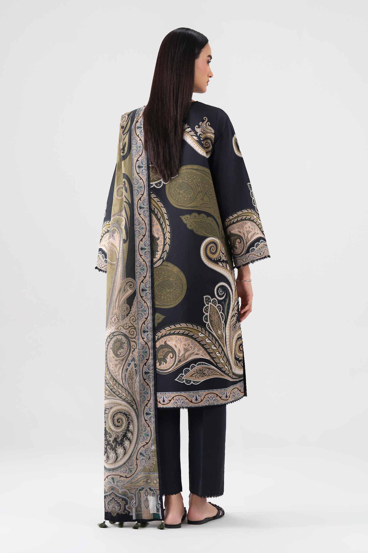 3 Piece - Digital Printed Suit - 42602235
