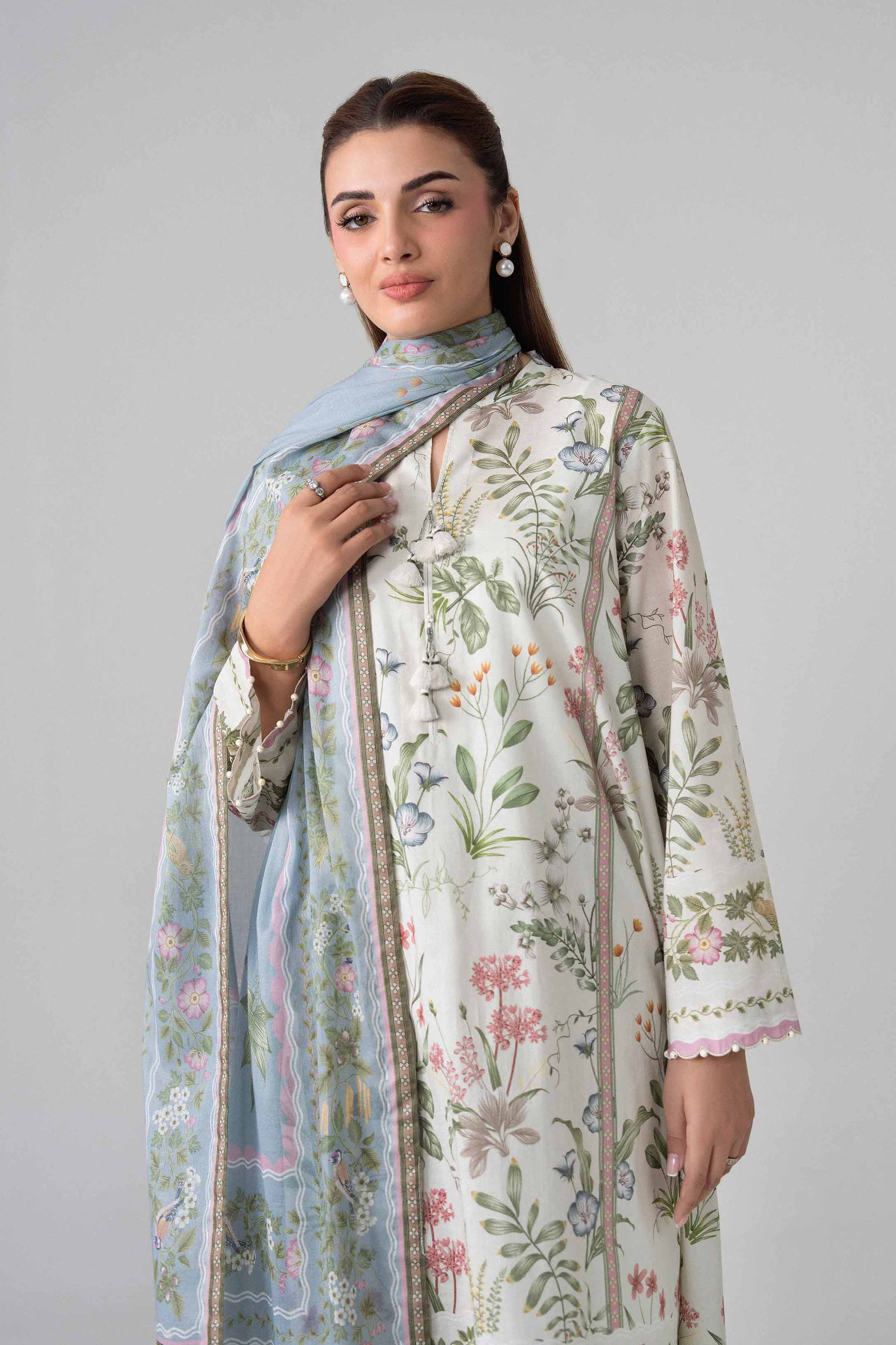 3 Piece - Digital Printed Suit - 42602237