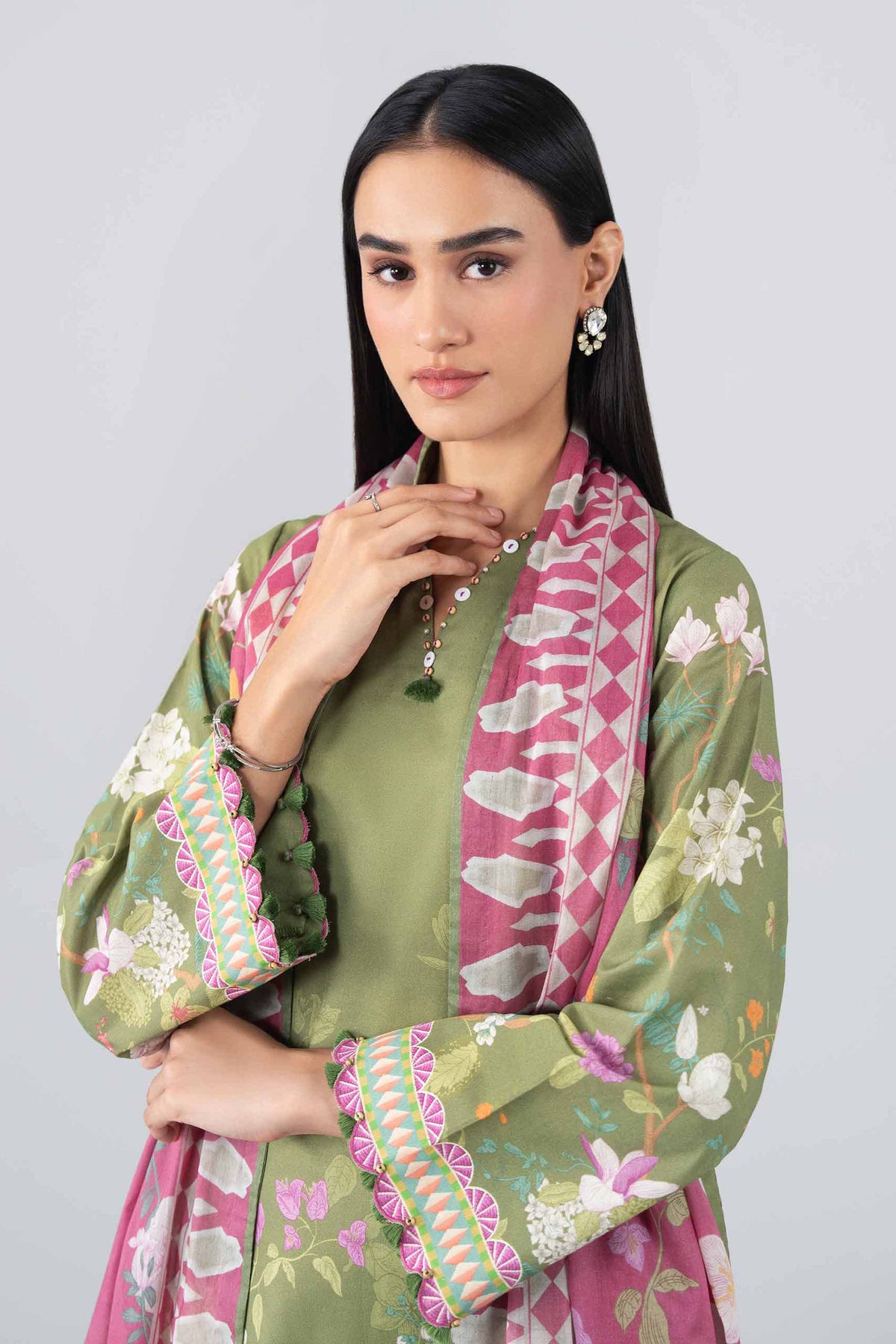 3 Piece - Digital Printed Suit - 42602240