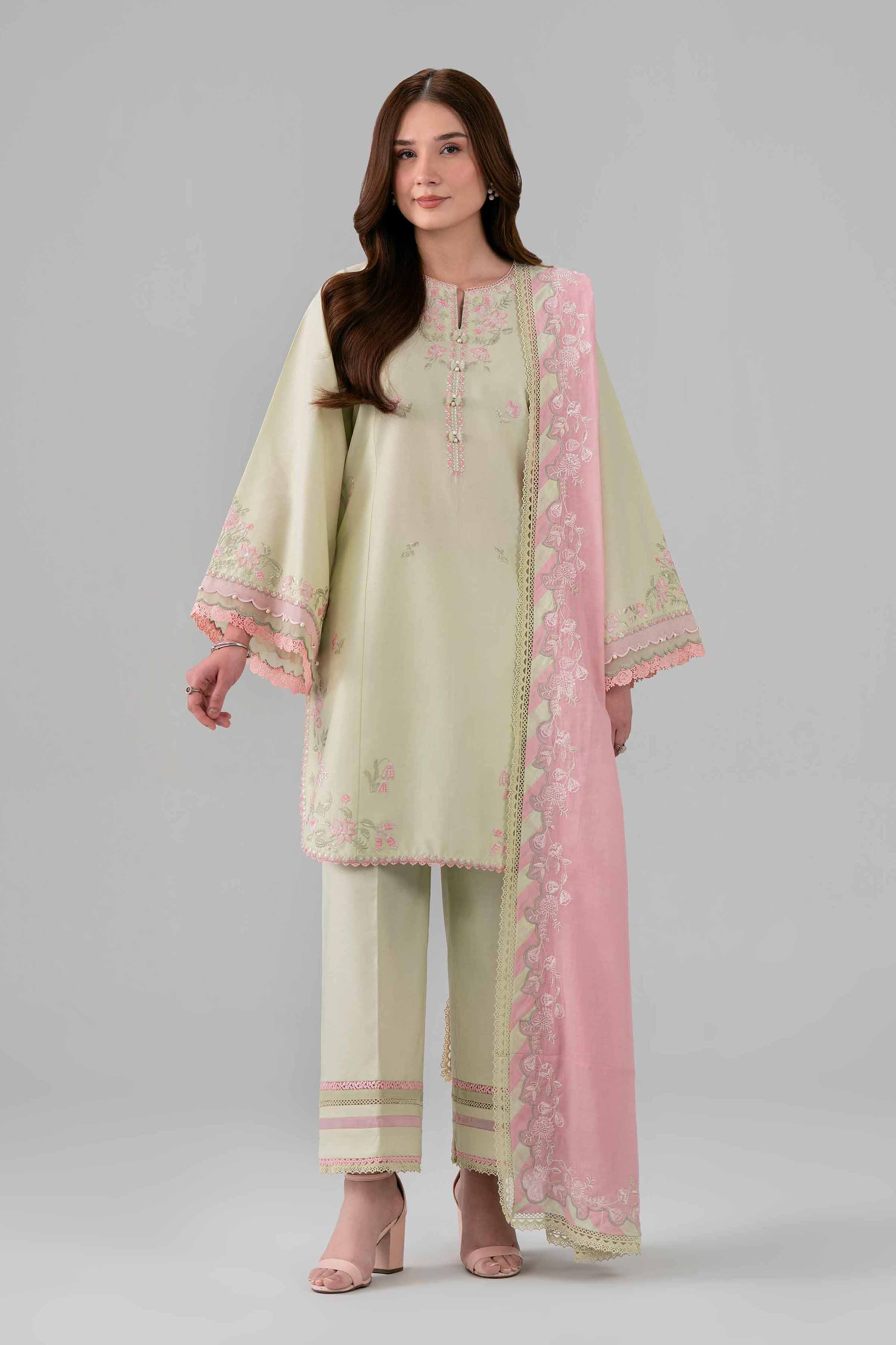 3 Piece - Embroidered Suit - 42602262