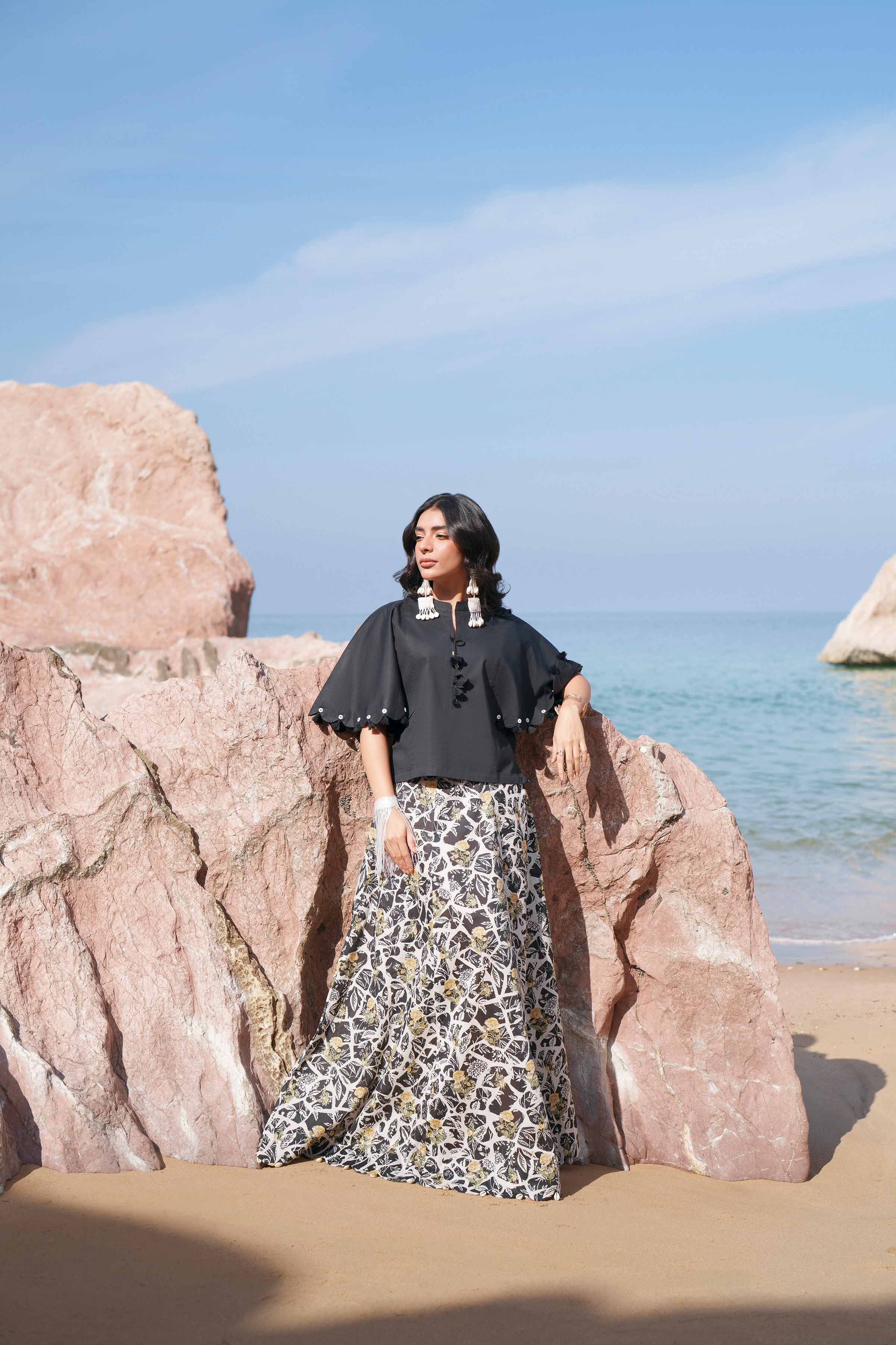 1 Piece - Printed Loose Fabric - 42602274