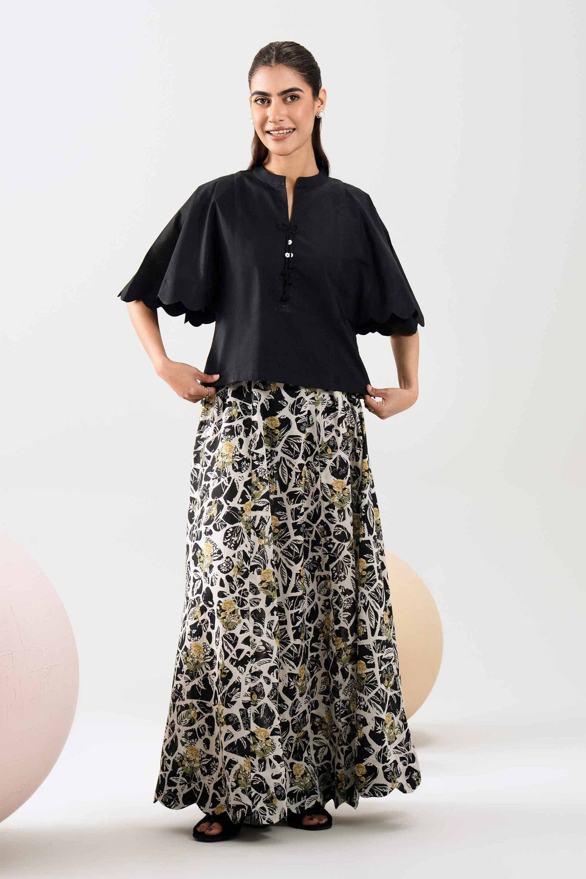 1 Piece - Printed Loose Fabric - 42602274