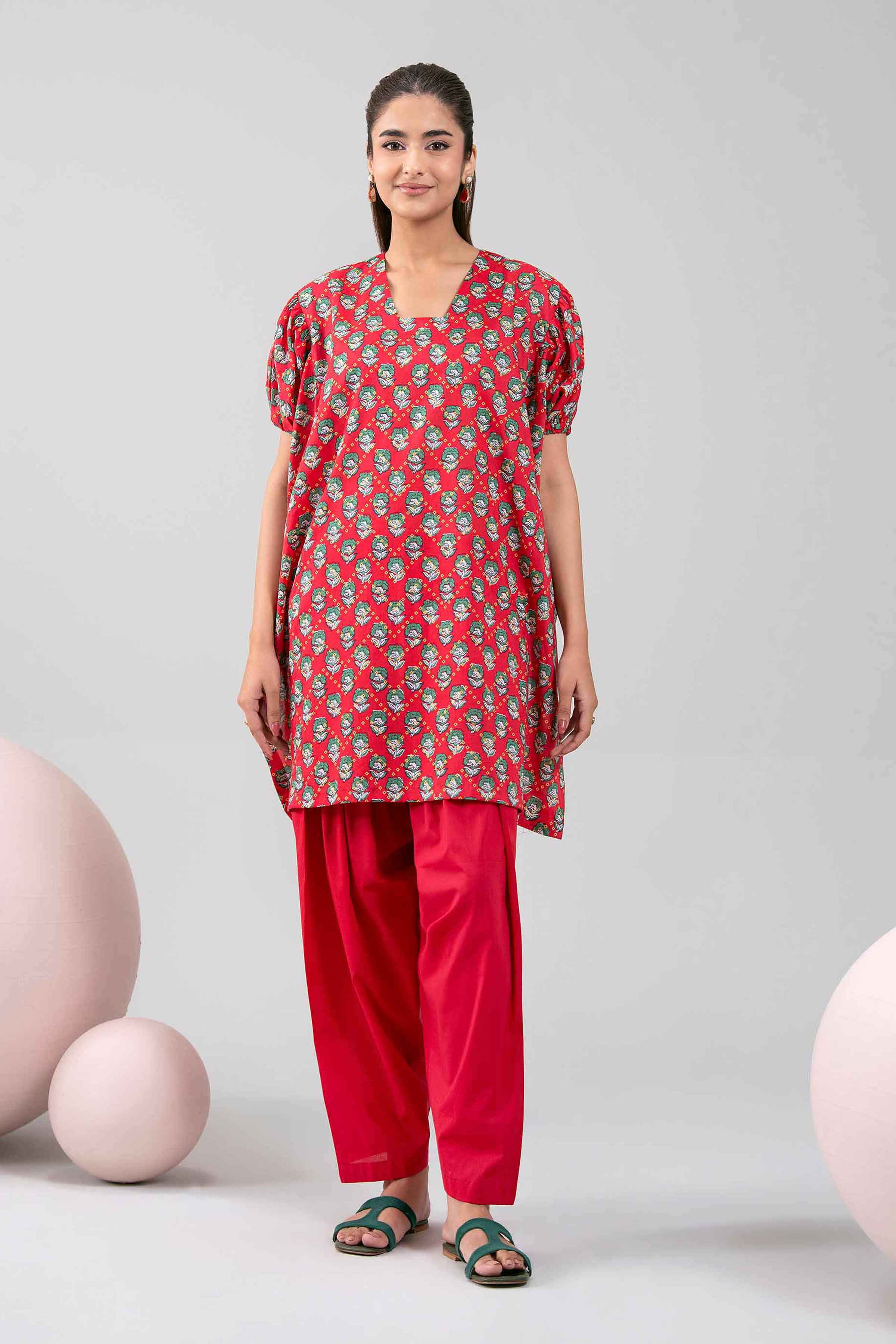 1 Piece - Printed Loose Fabric - 42602302