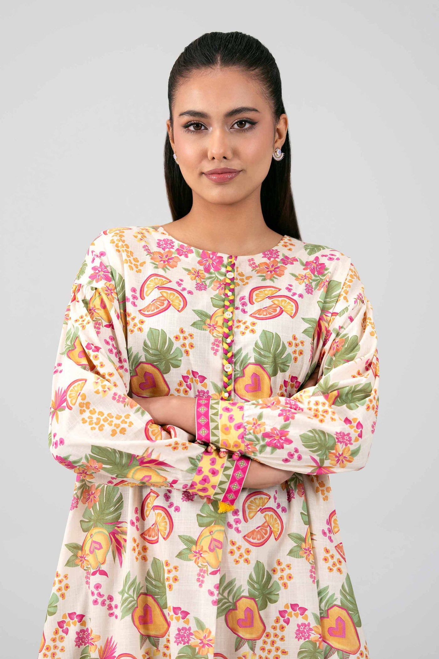 3 Piece Embroidered Lawn Suit