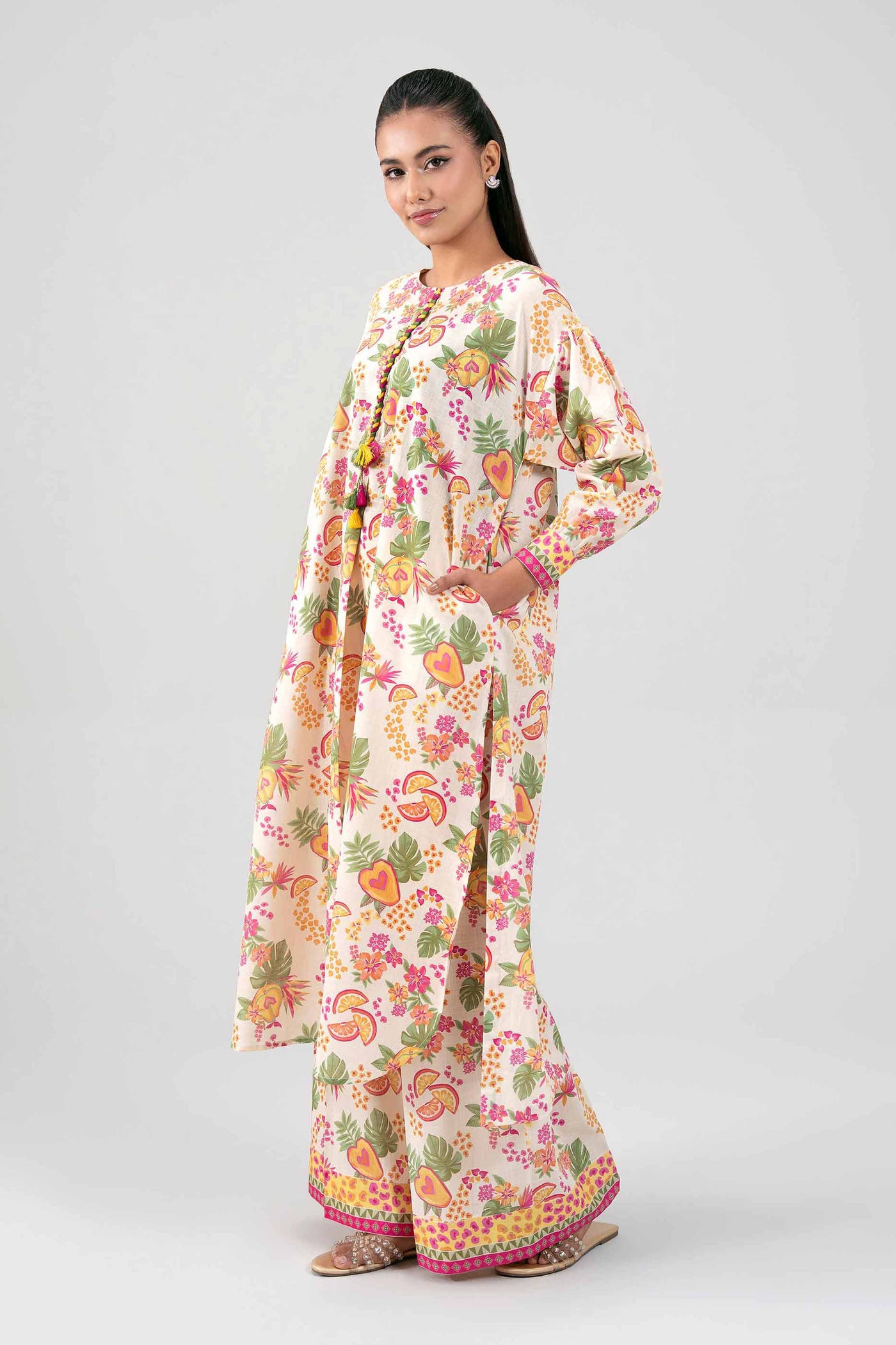 3 Piece Embroidered Lawn Suit