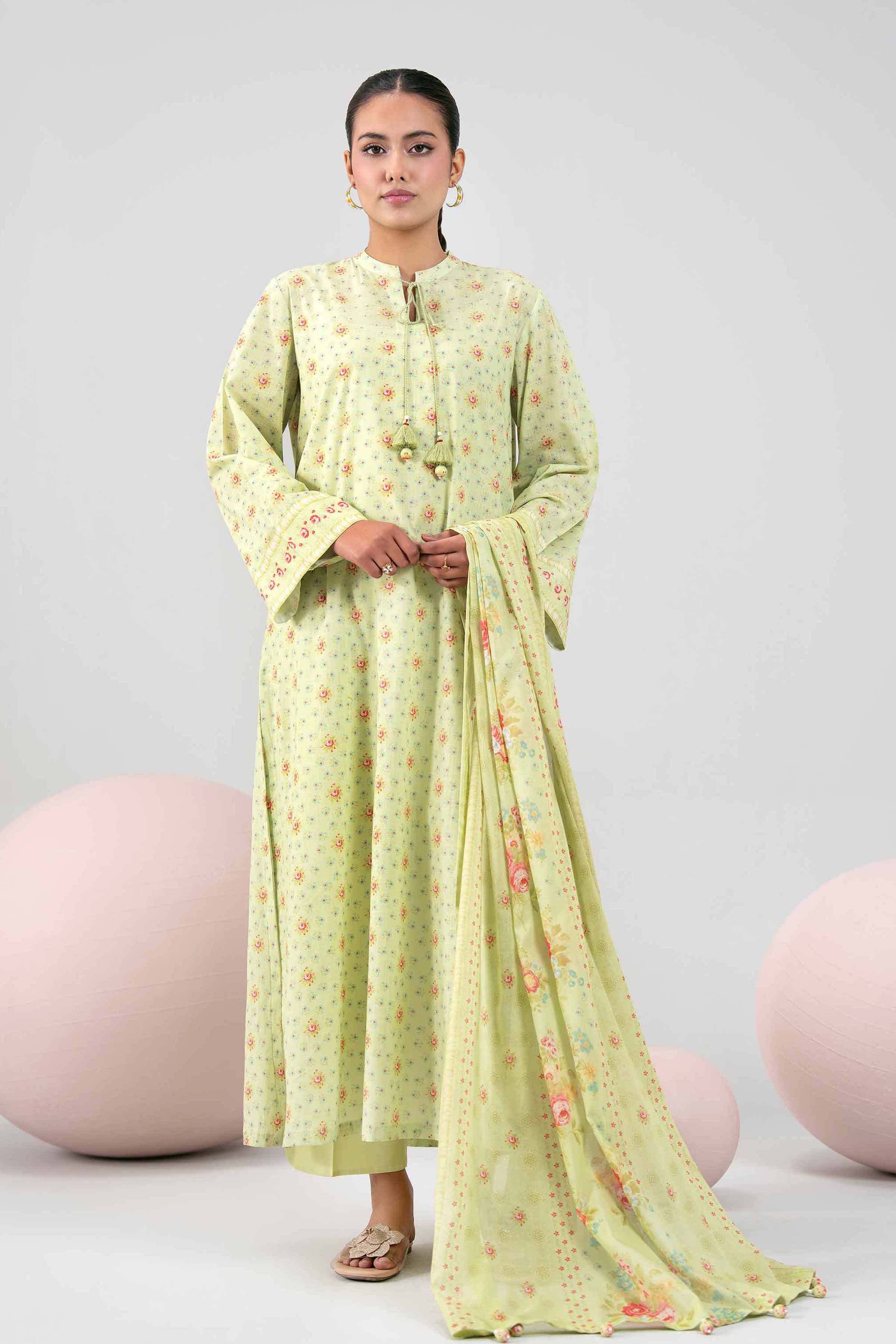 3 Piece - Printed Suit - 42602405