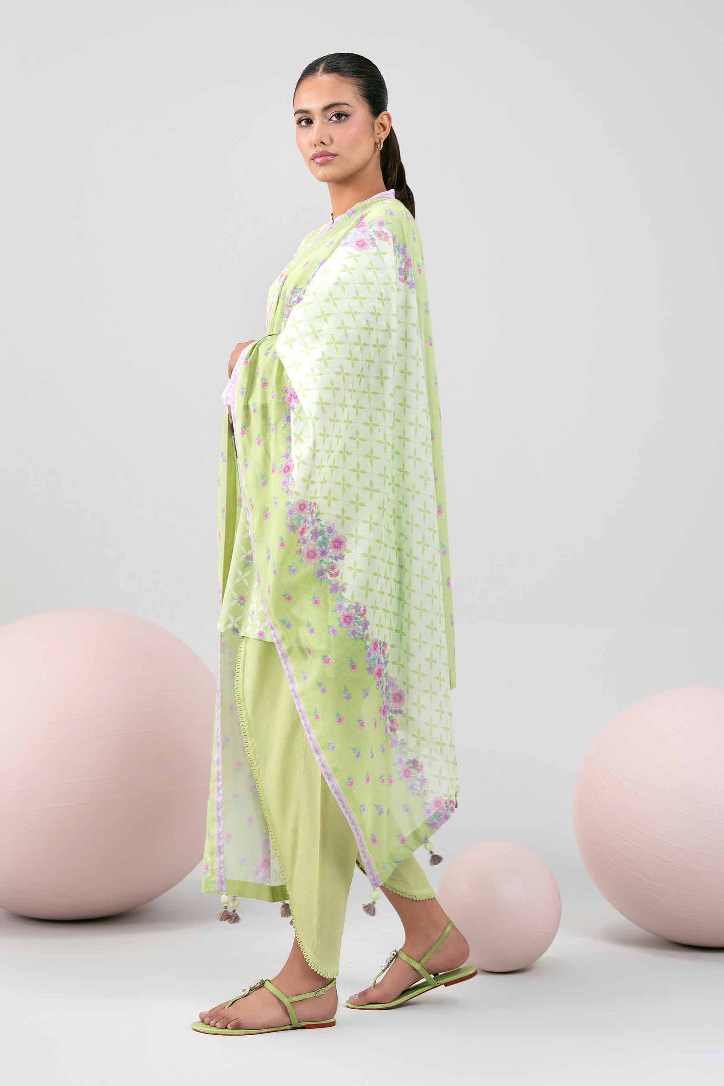 3 Piece - Printed Suit - 42602408