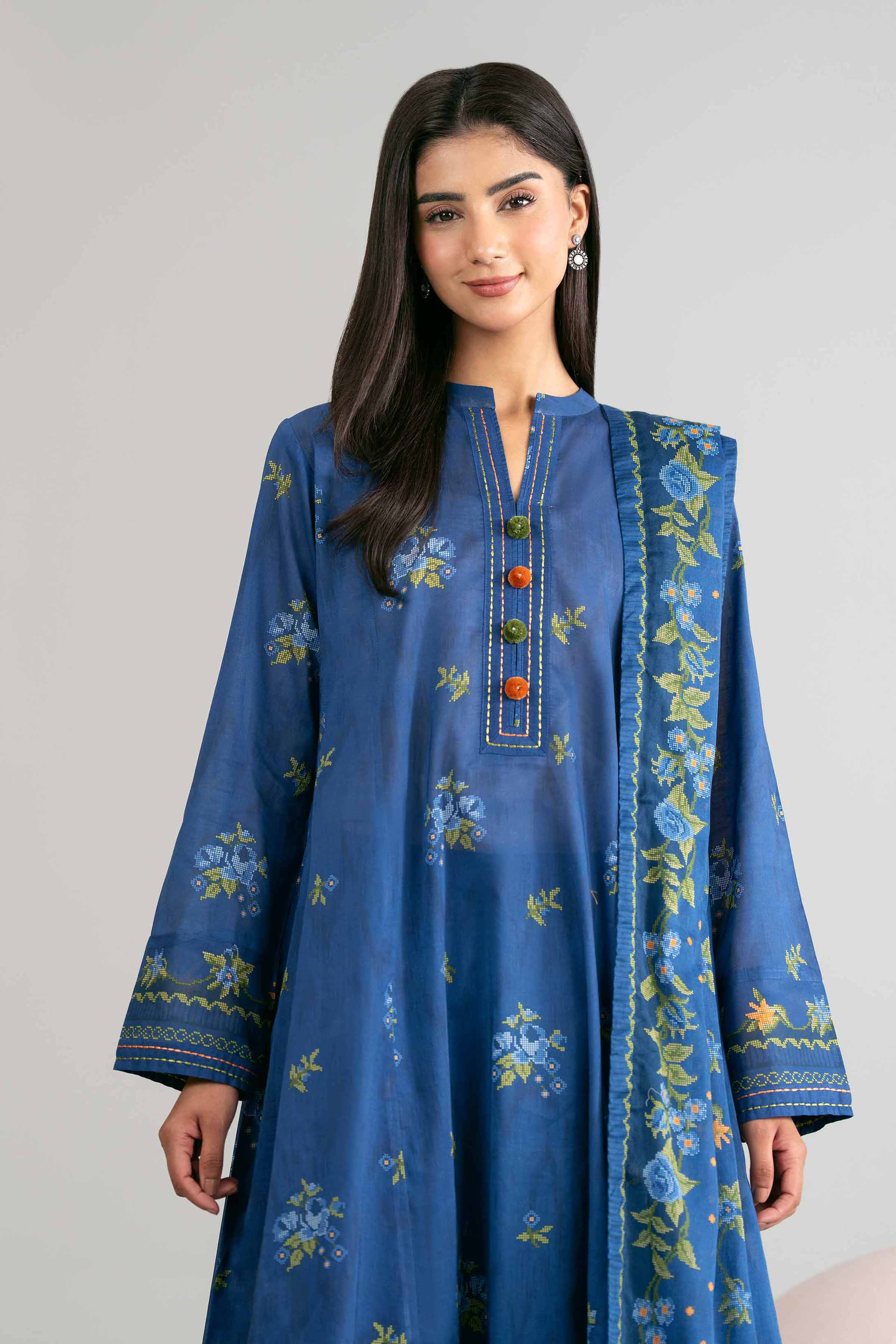 3 Piece - Printed Loose Fabric - 42602417