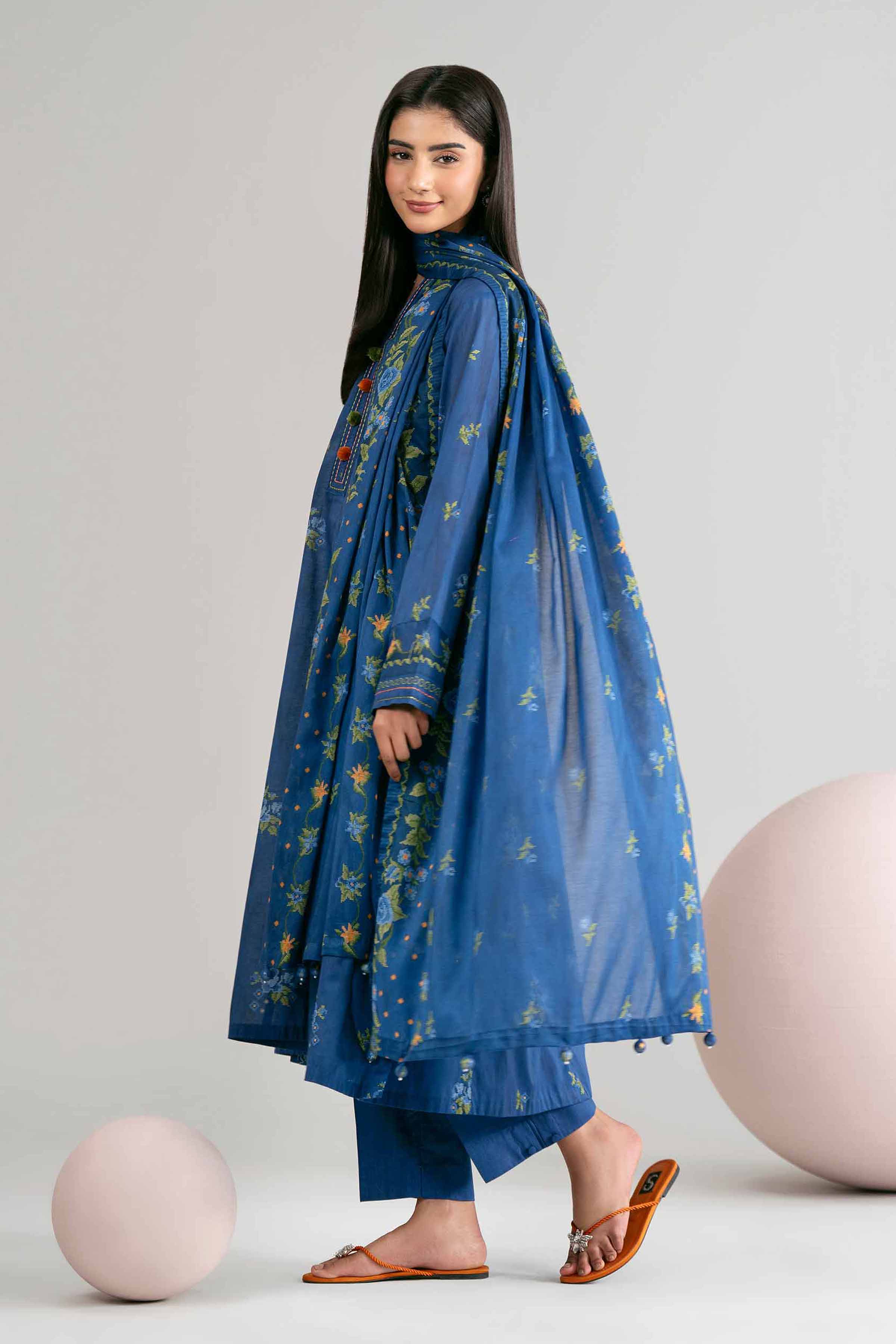 3 Piece - Printed Loose Fabric - 42602417