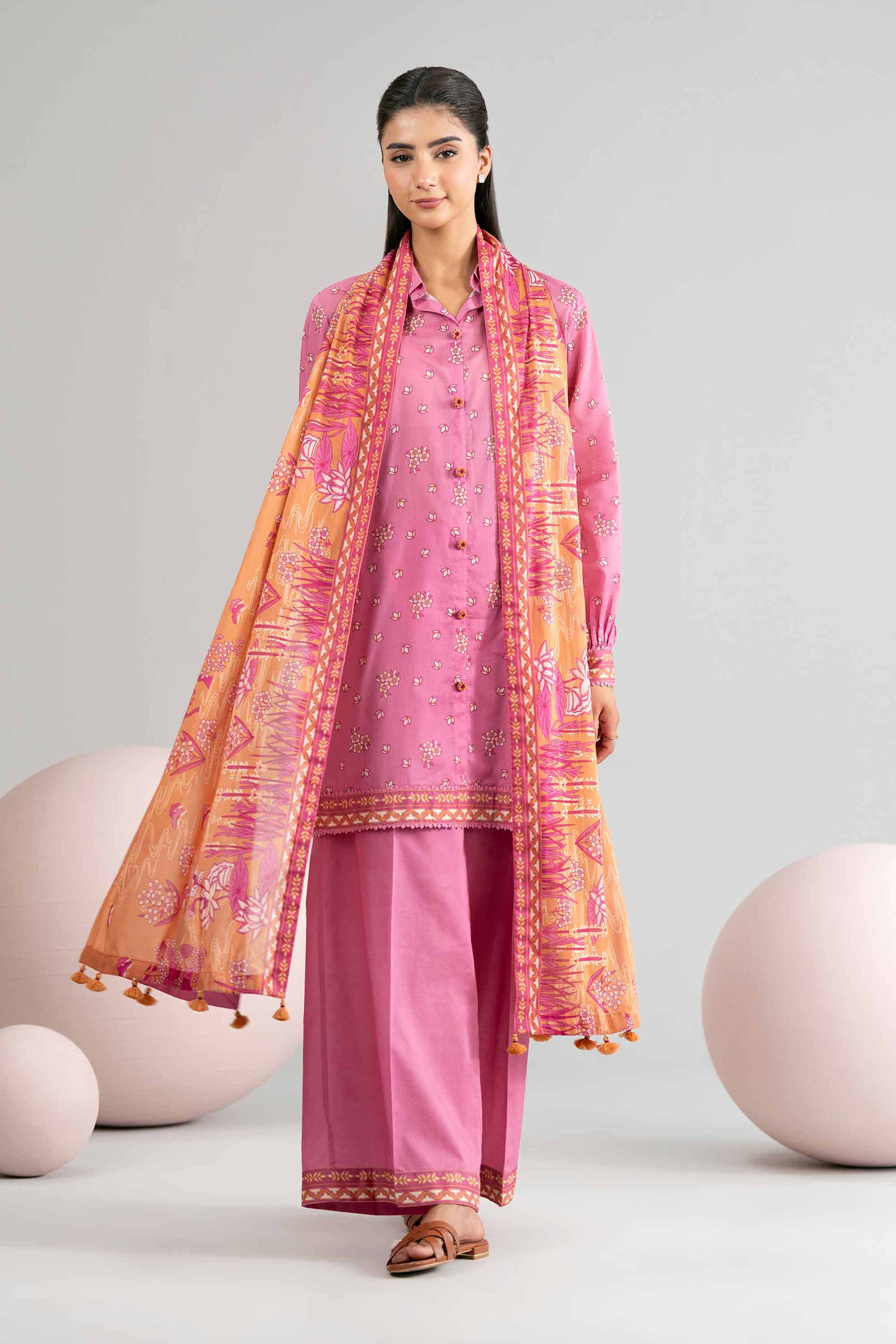 3 Piece - Printed Loose Fabric - 42602430
