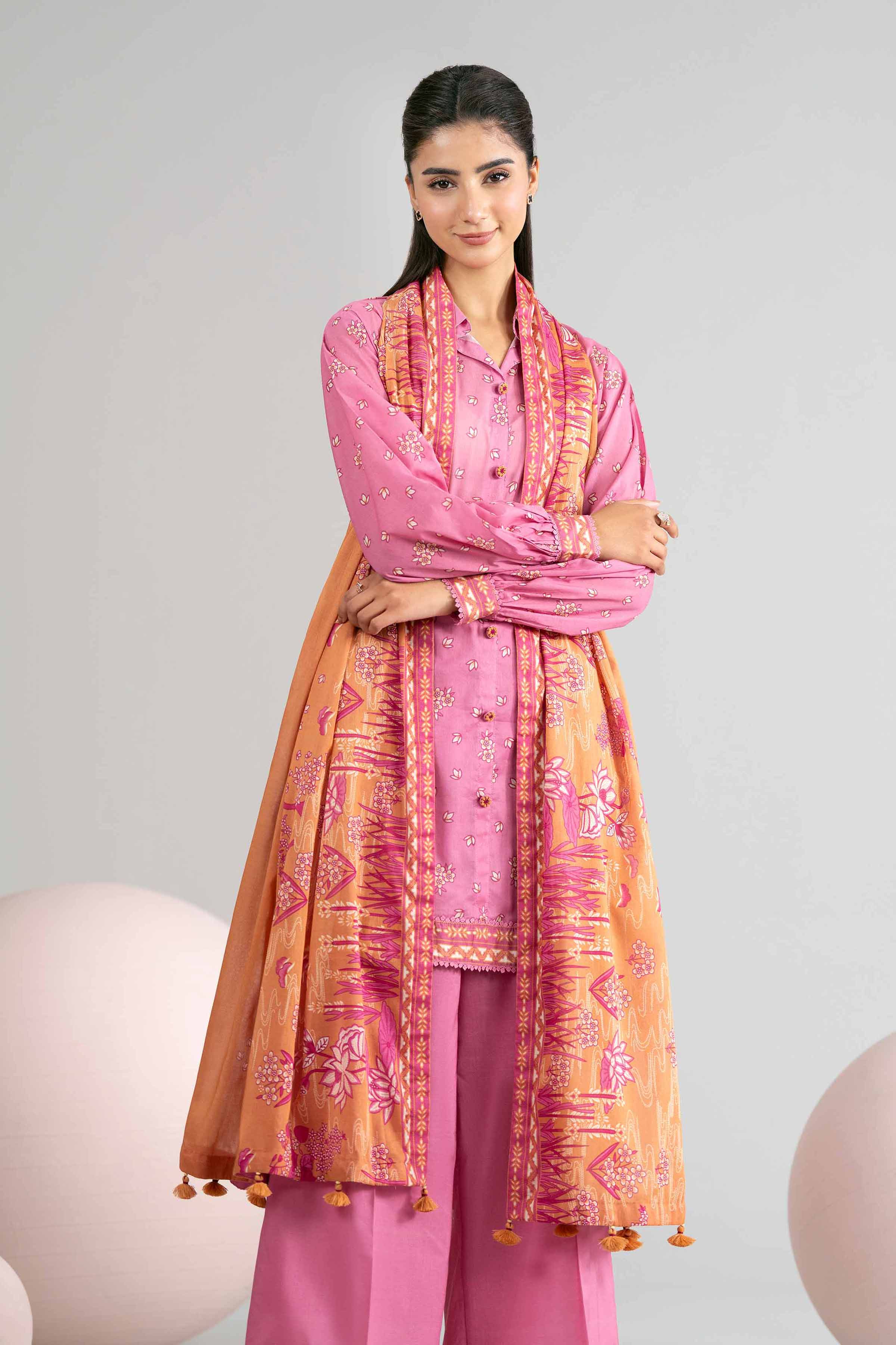 3 Piece - Printed Loose Fabric - 42602430