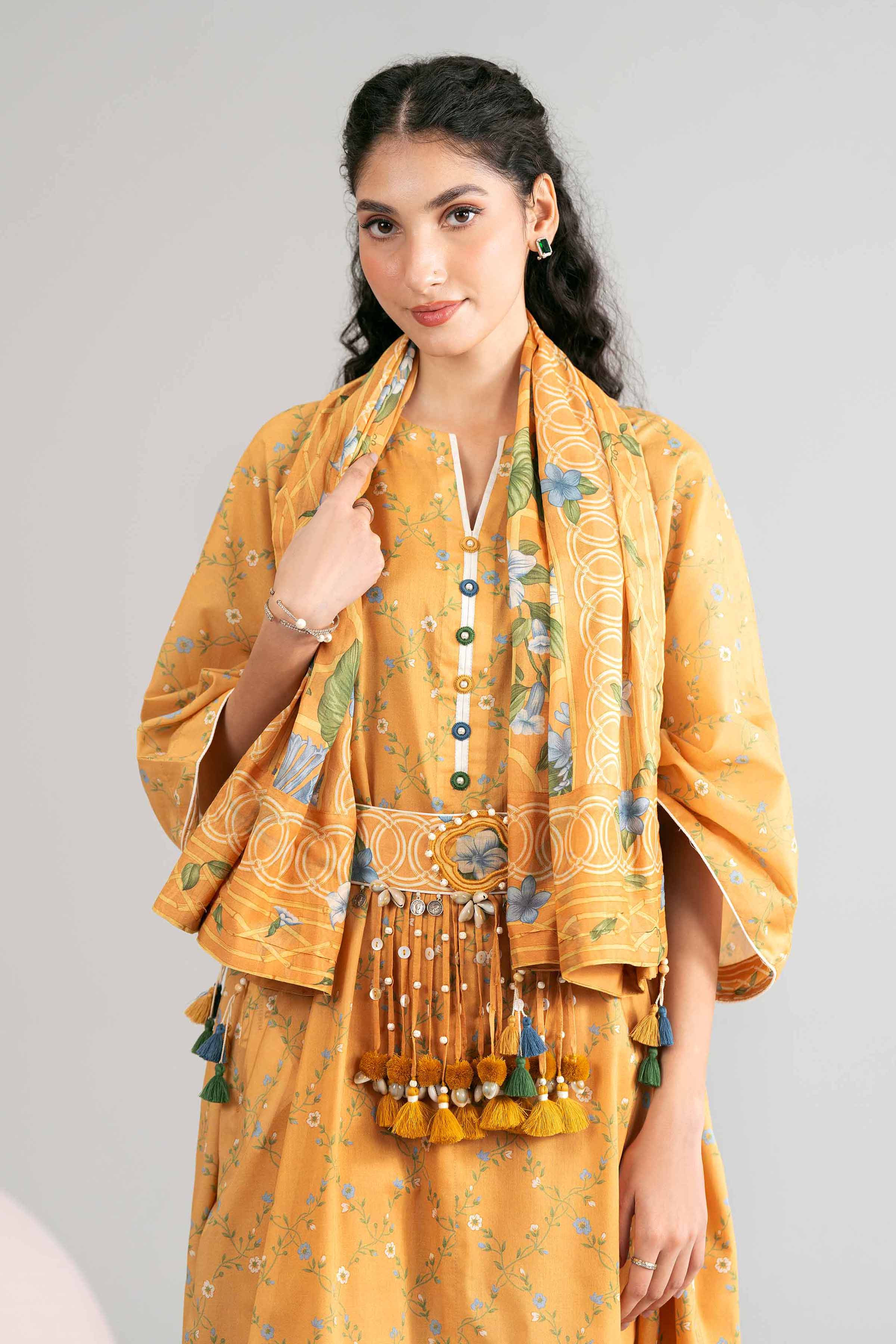 3 Piece - Printed Loose Fabric - 42602436
