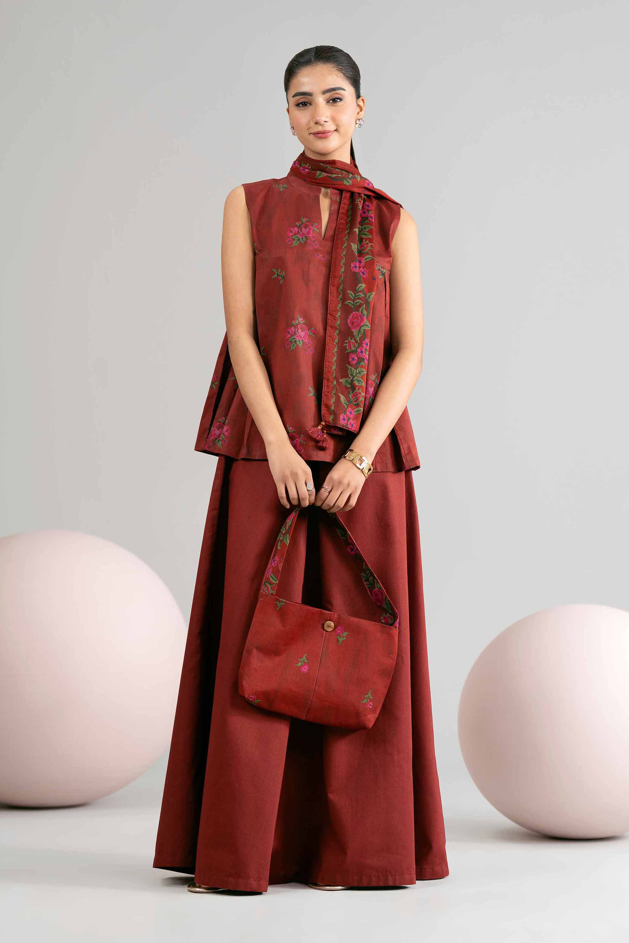 3 Piece - Printed Loose Fabric - 42602440