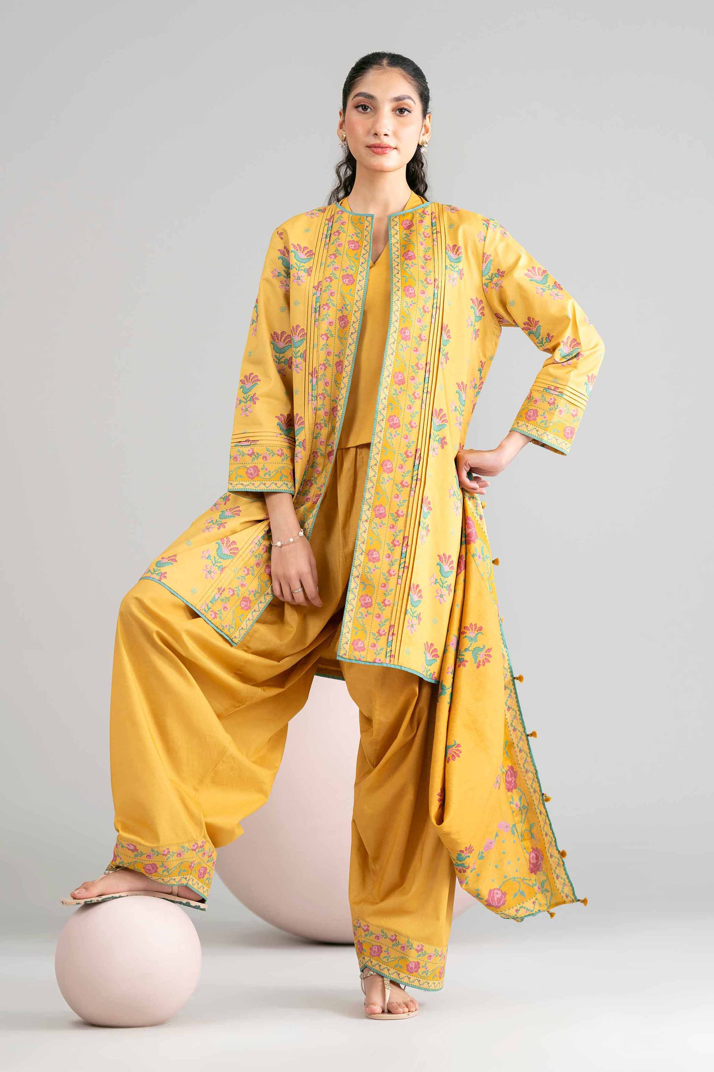 3 Piece - Printed Loose Fabric - 42602442