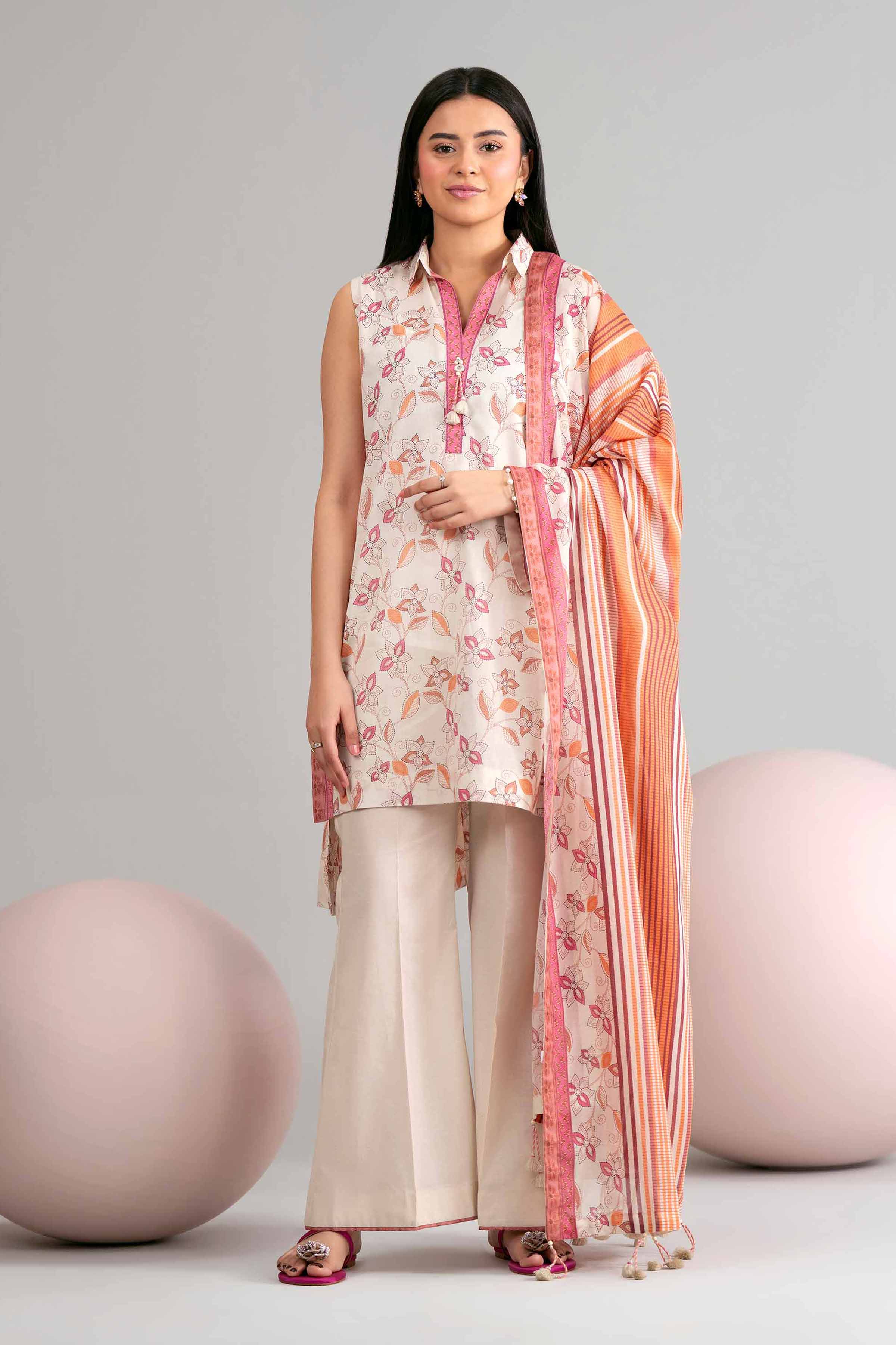 3 Piece - Printed Loose Fabric - 42602452