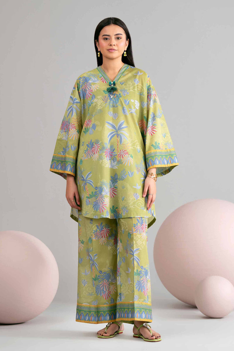 1 Piece - Printed Loose Fabric - 42602459