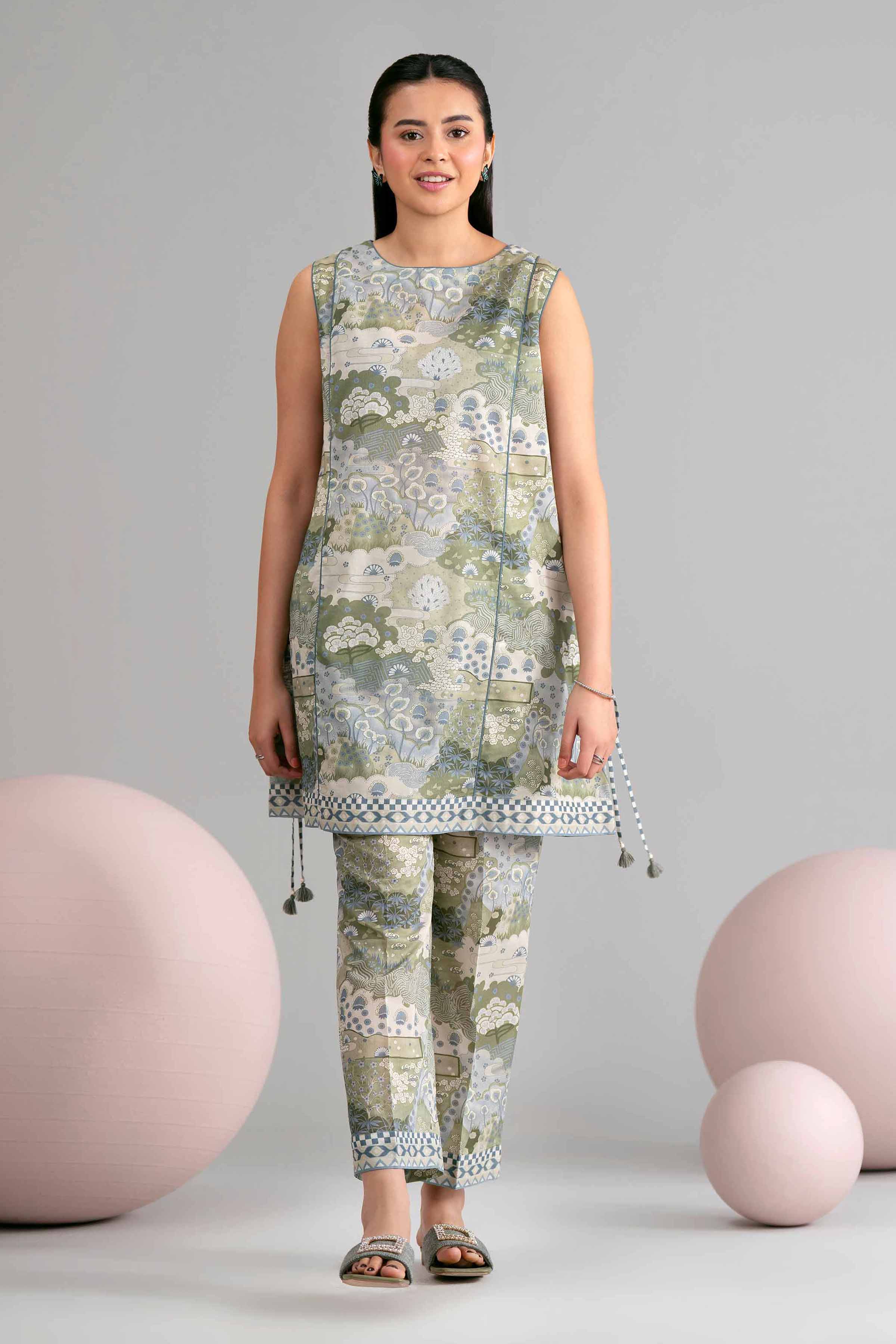 1 Piece - Printed Loose Fabric - 42602462