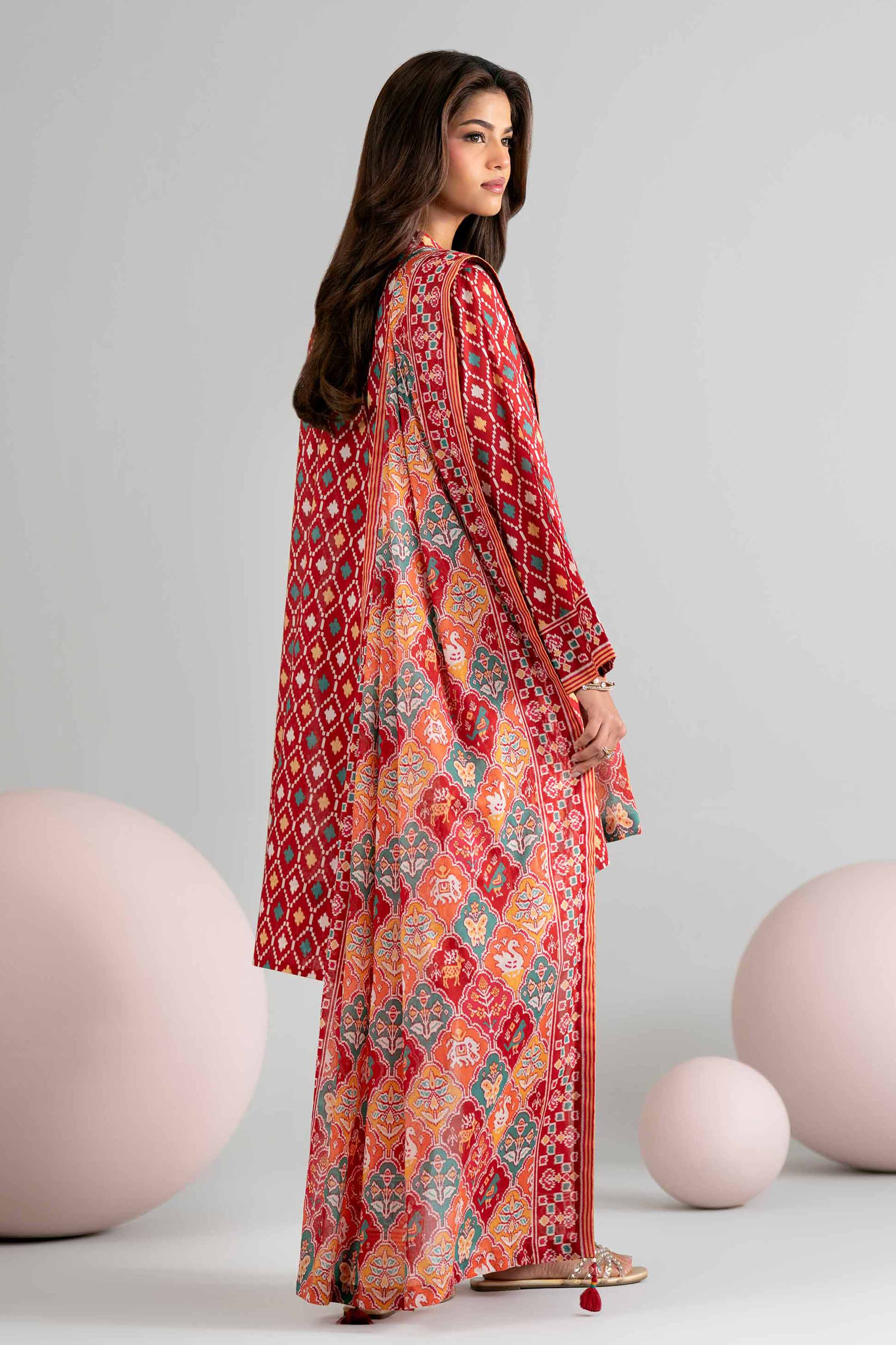 3 Piece - Printed Loose Fabric - 42602513