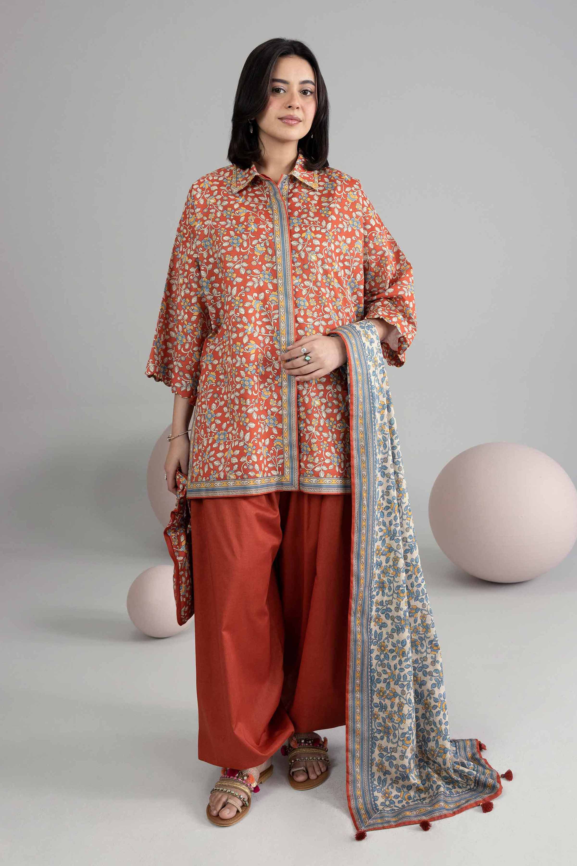 3 Piece - Printed Loose Fabric - 42602531