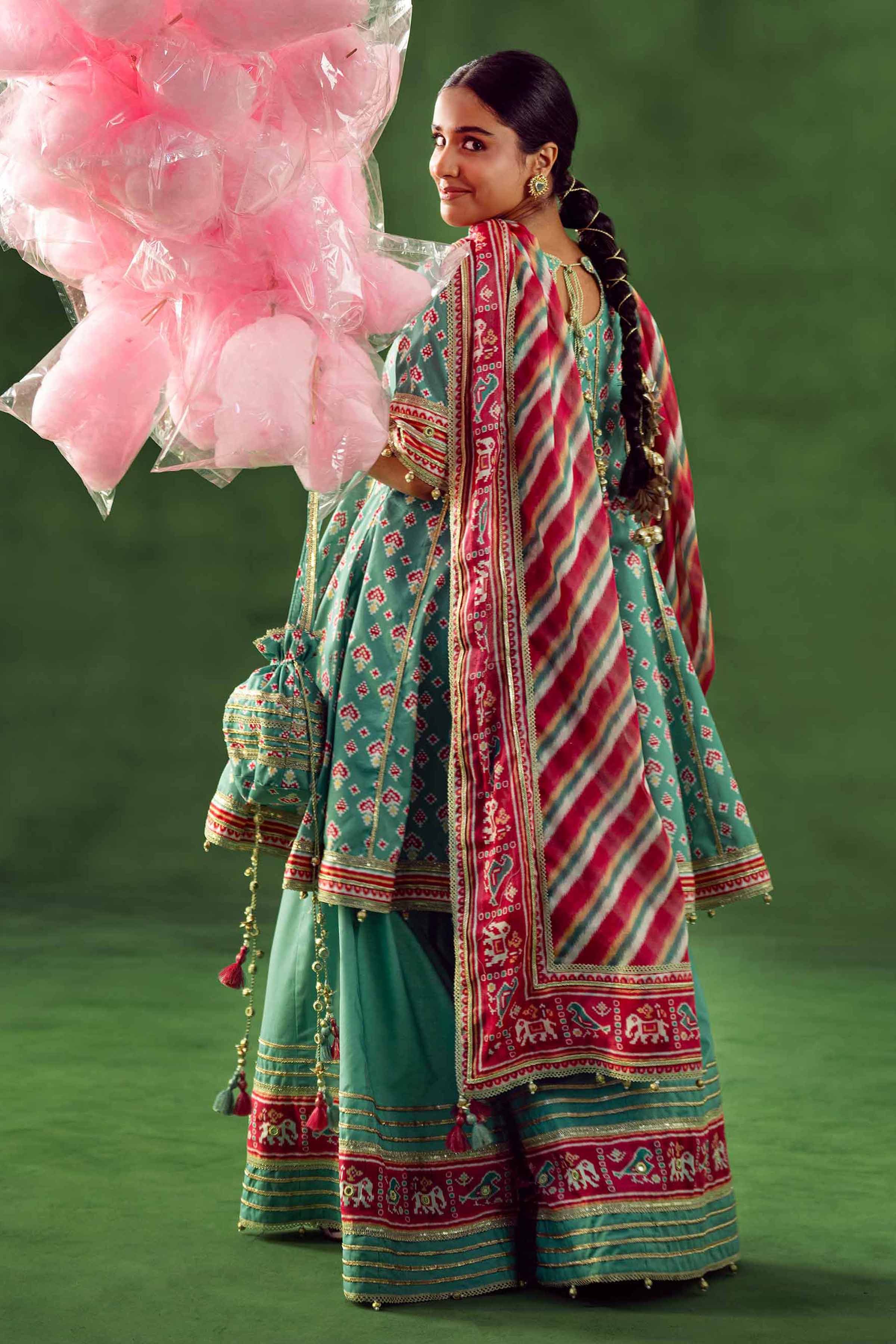 3 Piece - Printed Loose Fabric - 42602533