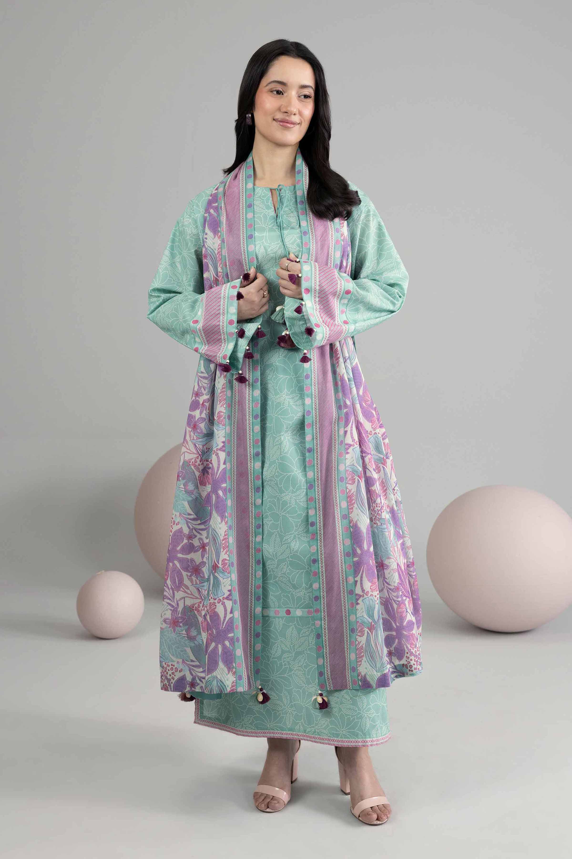 3 Piece - Printed Loose Fabric - 42602539