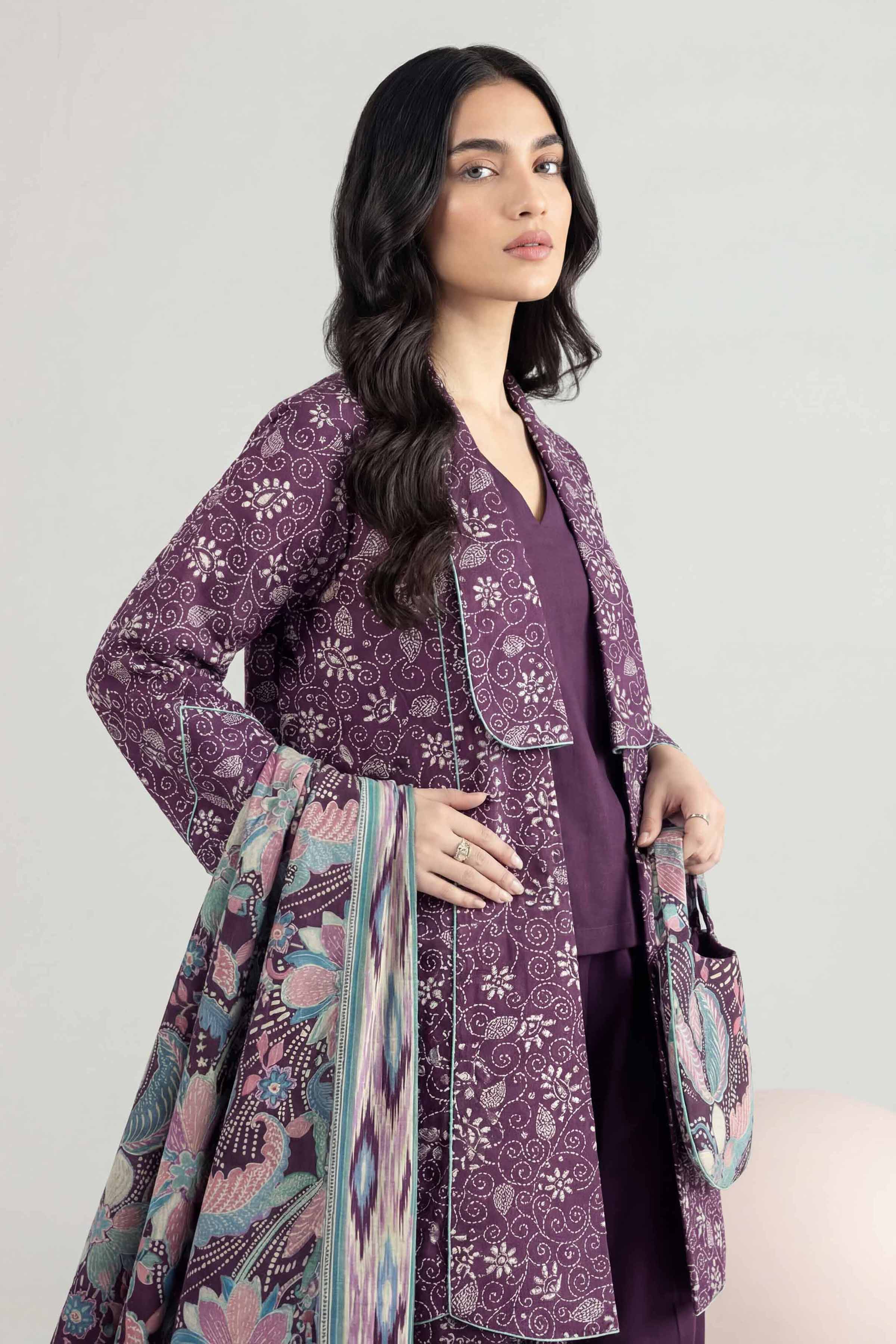 3 Piece - Printed Loose Fabric - 42602541