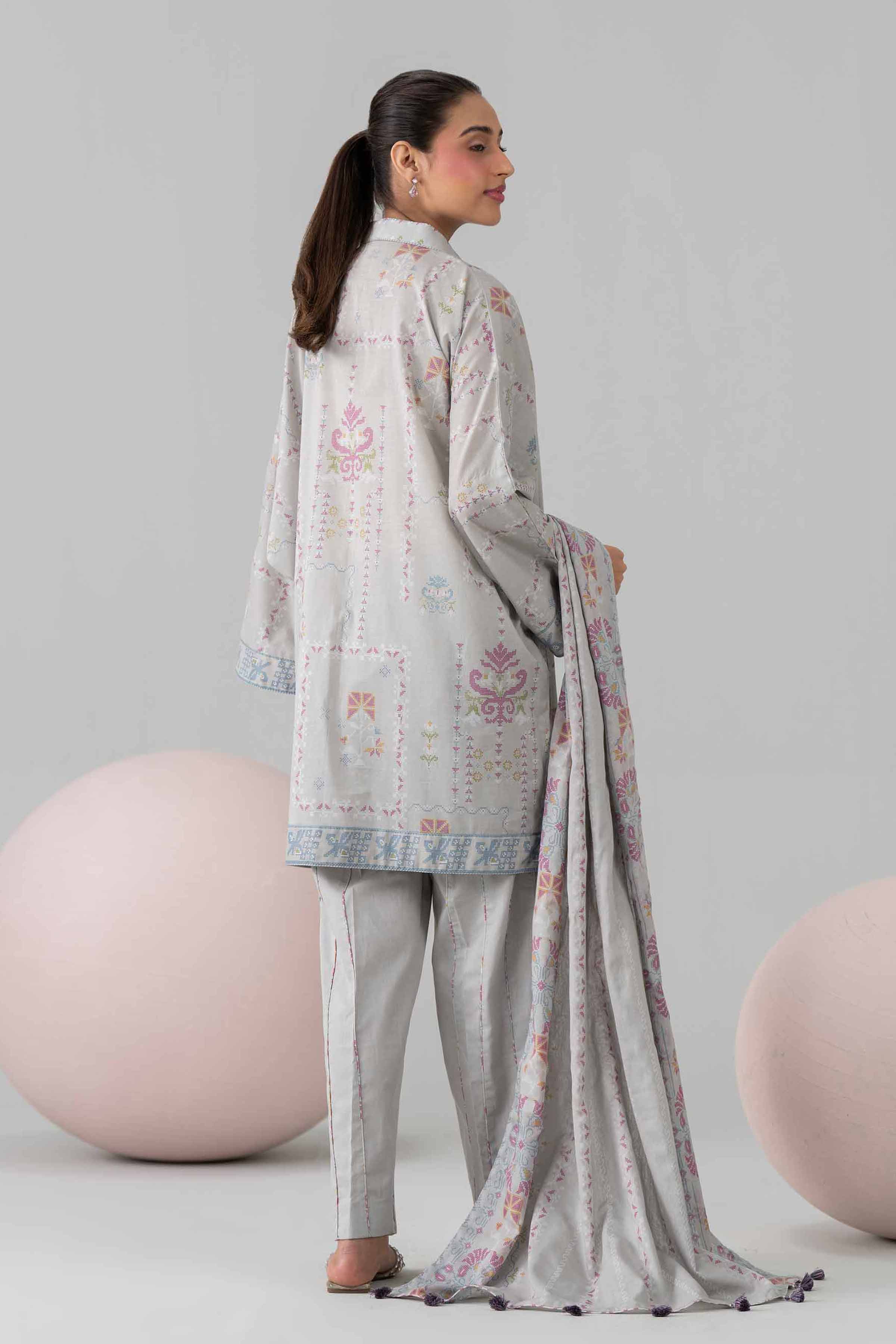 3 Piece - Printed Loose Fabric - 42602545