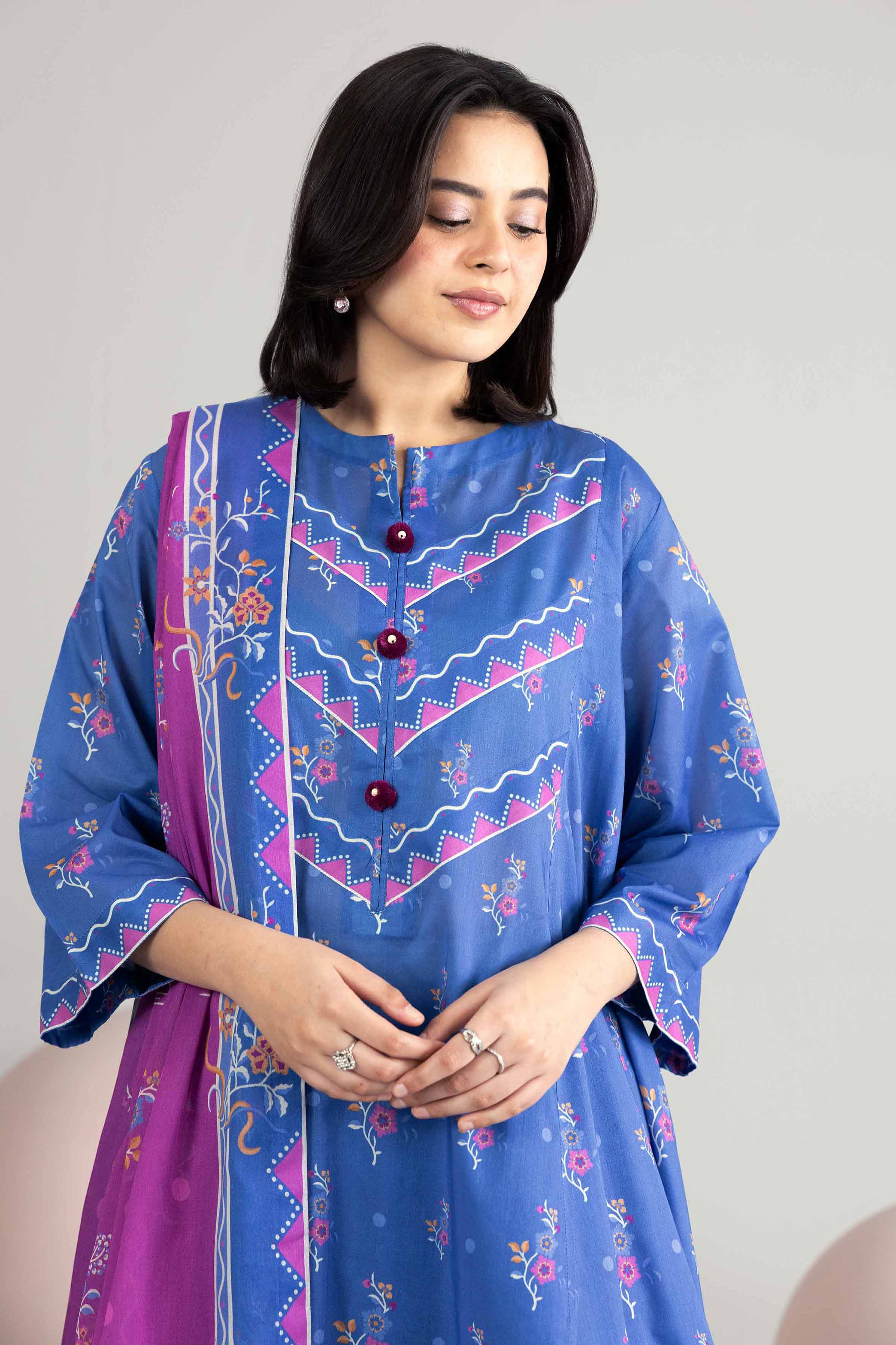 3 Piece - Printed Loose Fabric - 42602553