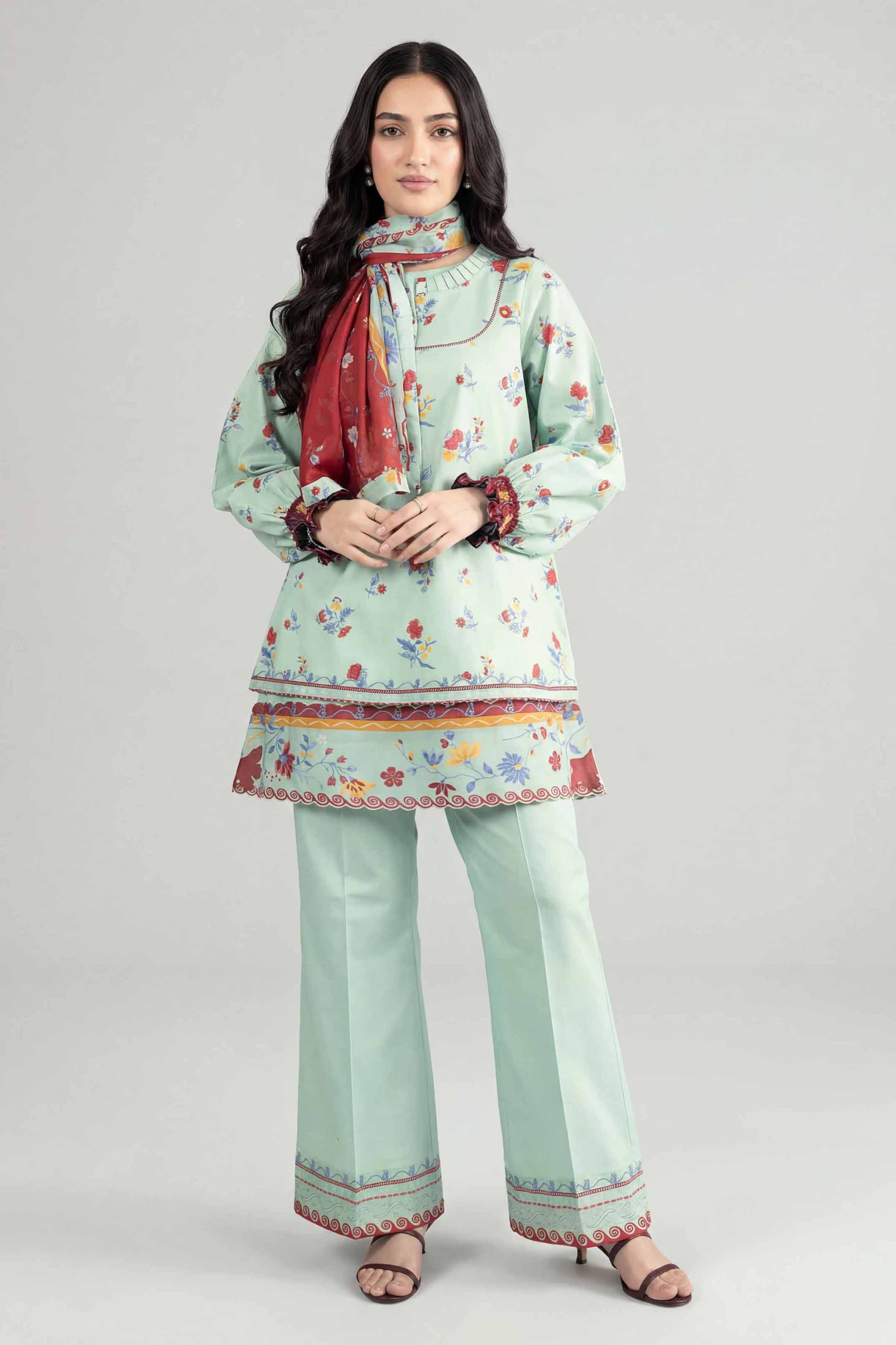 3 Piece - Printed Loose Fabric - 42602554
