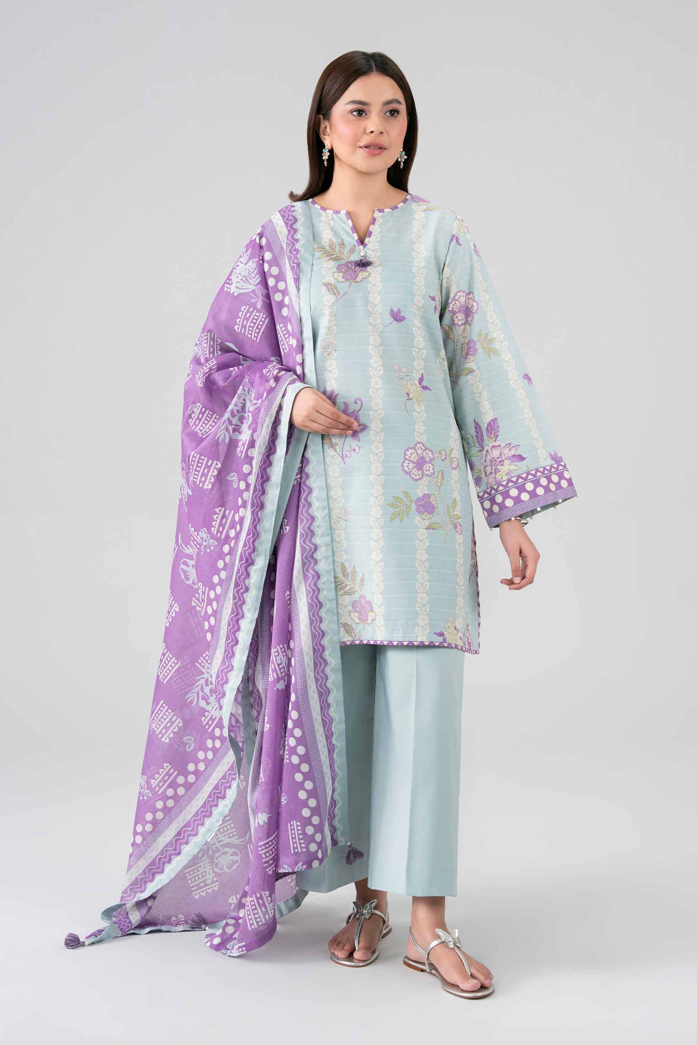 3 Piece - Printed Loose Fabric - 42602634