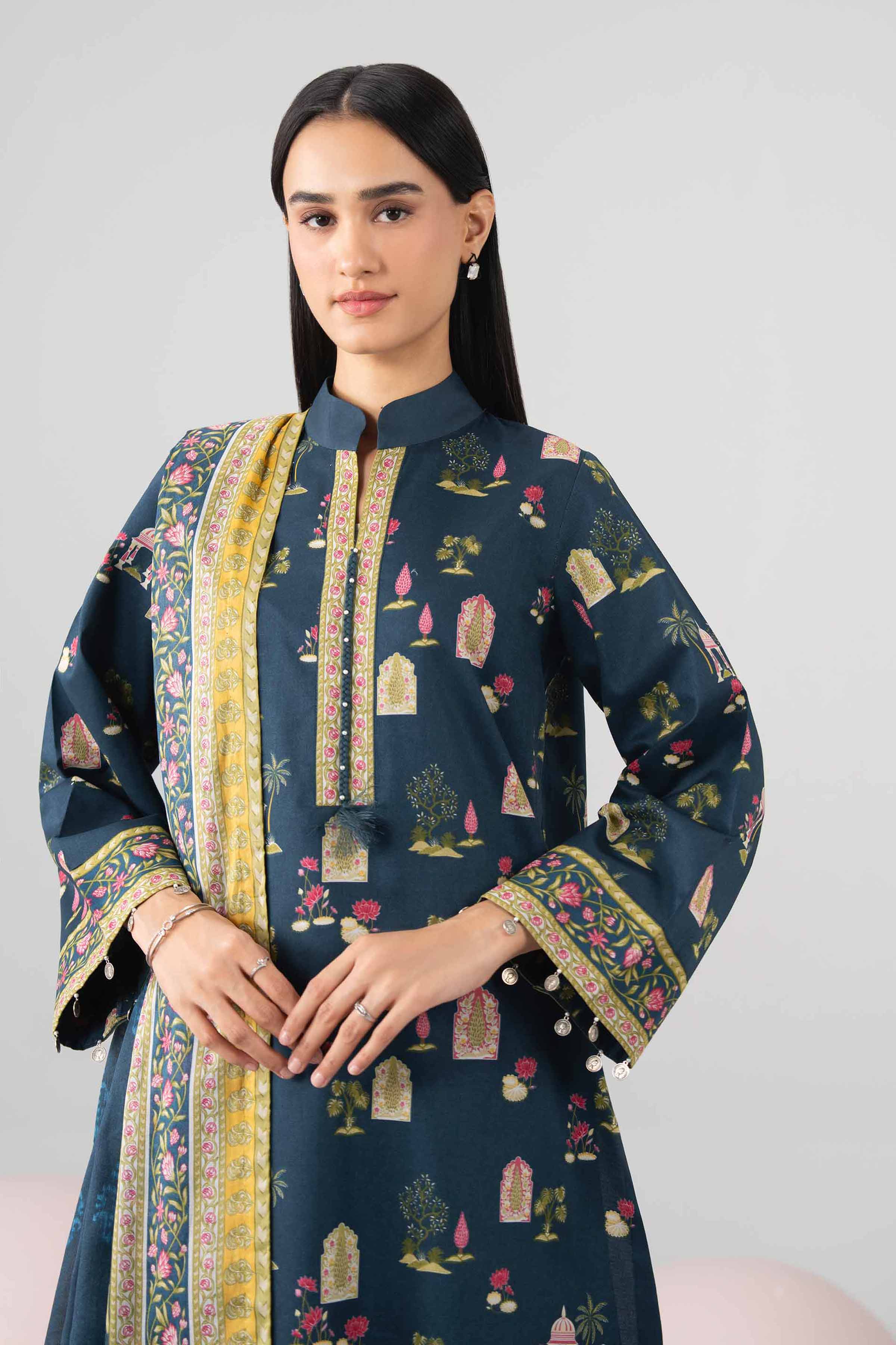 3 Piece - Printed Loose Fabric - 42602636