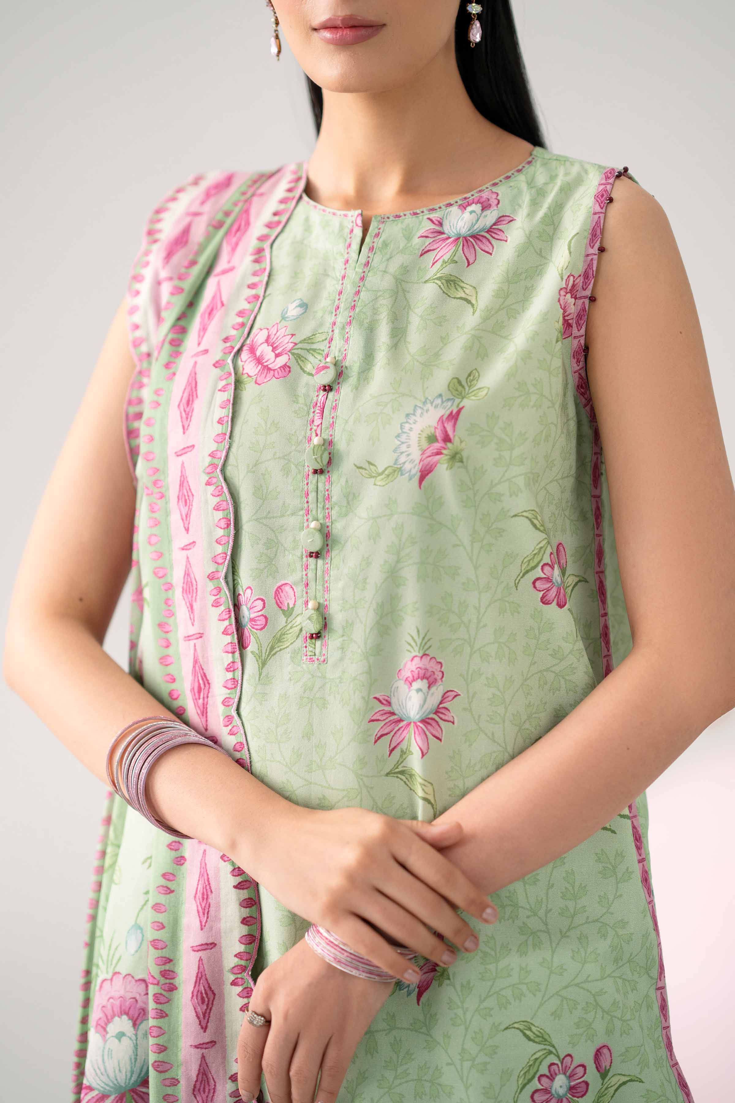 3 Piece - Printed Loose Fabric - 42602640