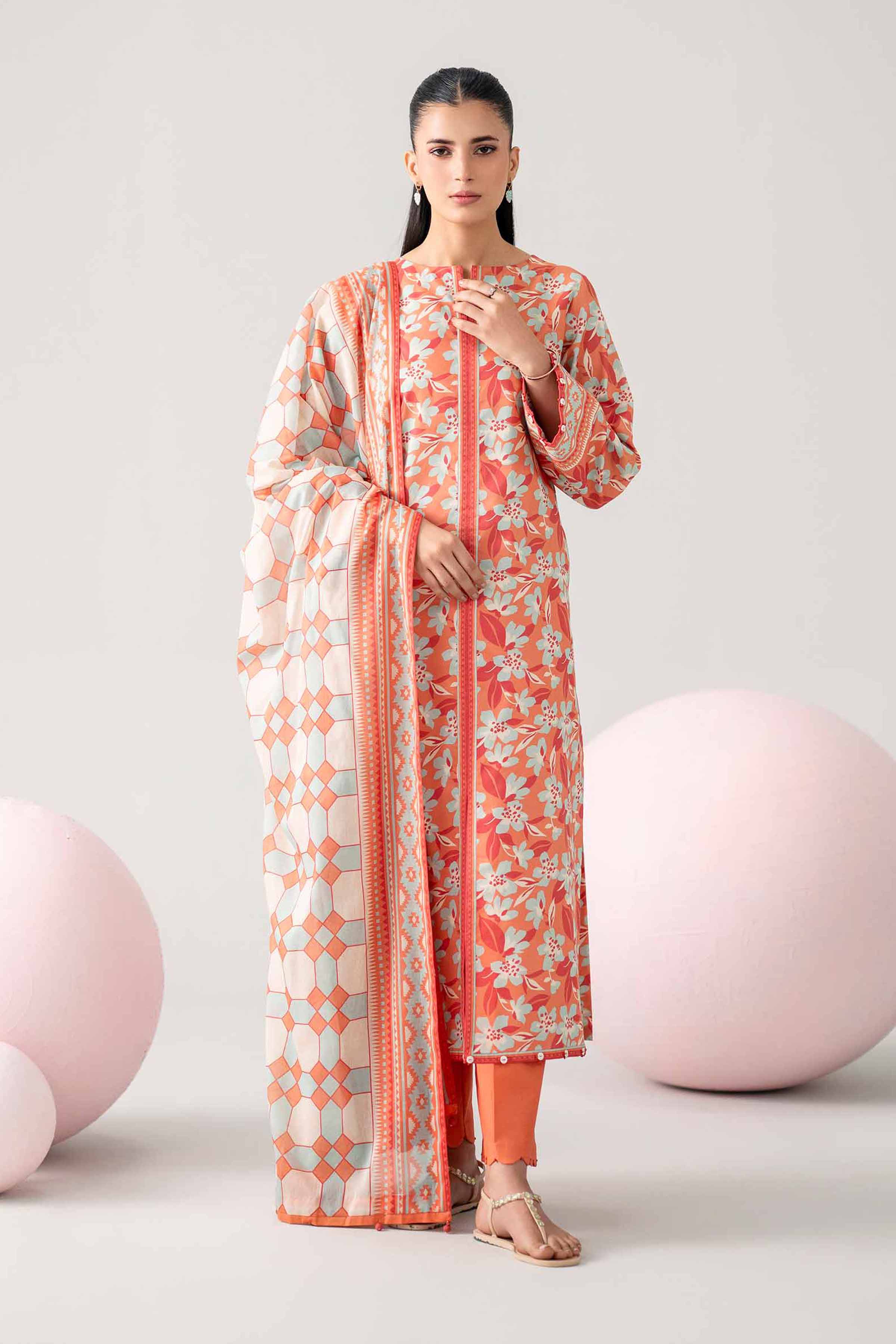 3 Piece - Printed Loose Fabric - 42602645