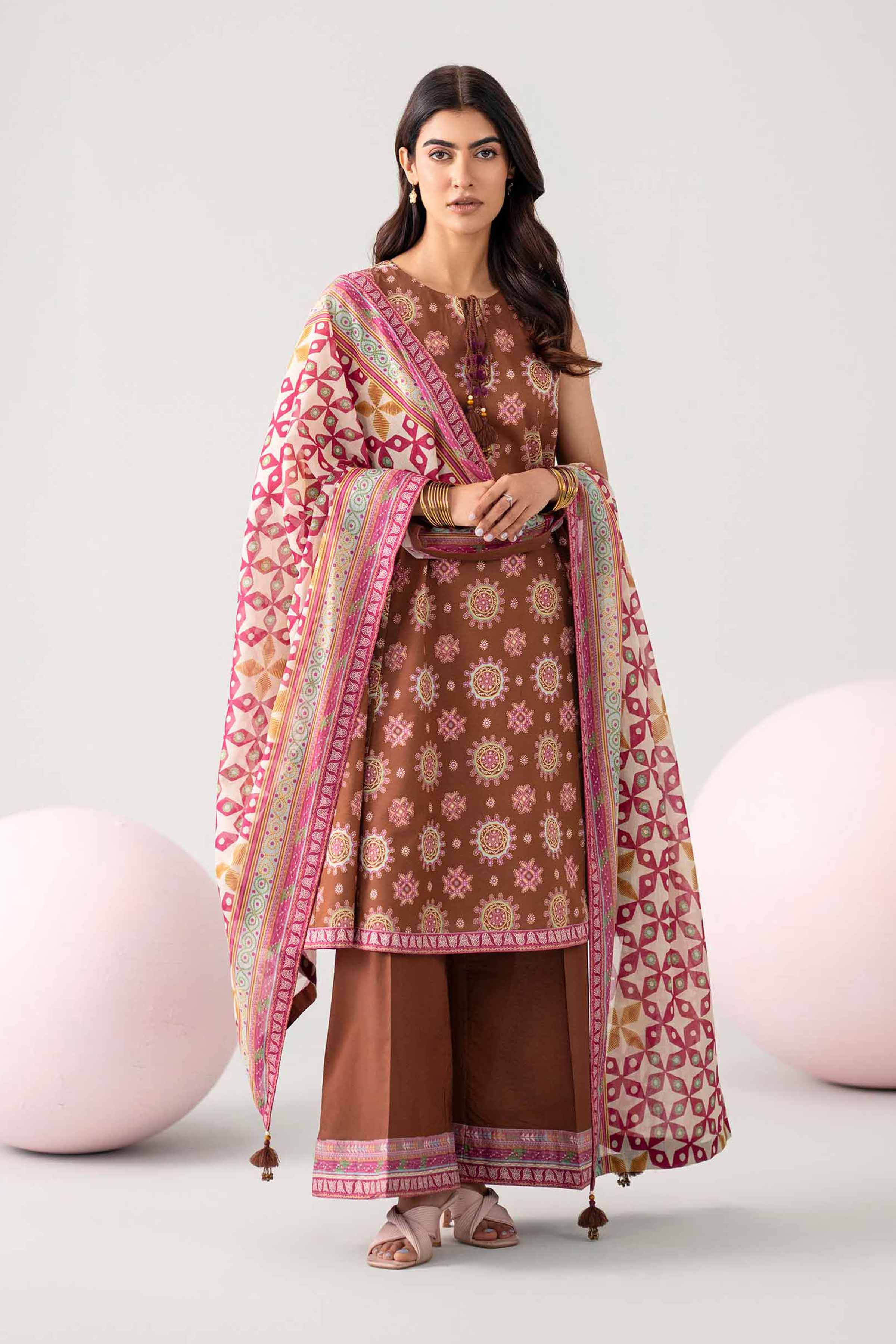3 Piece - Printed Loose Fabric - 42602651