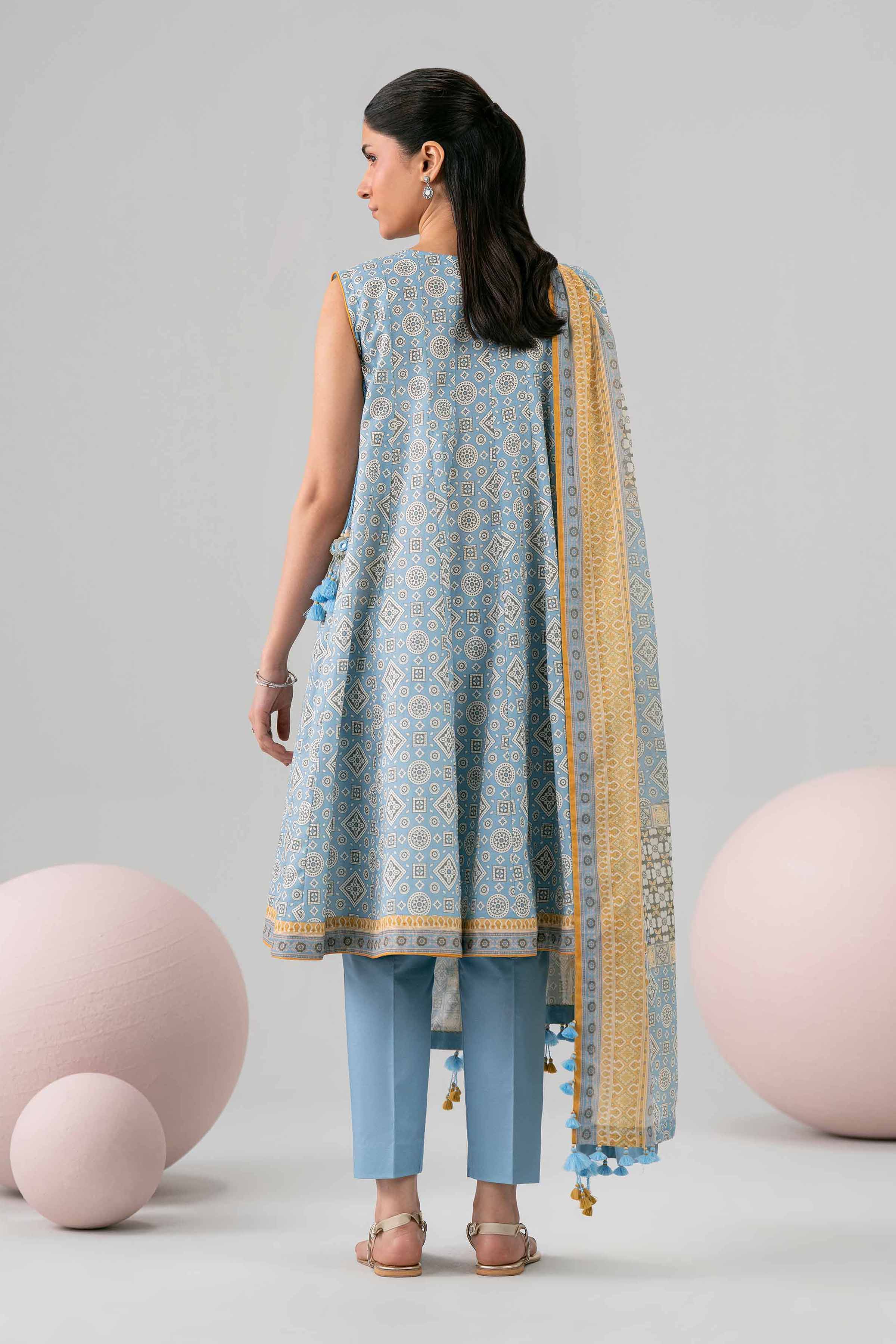3 Piece - Printed Loose Fabric - 42602674