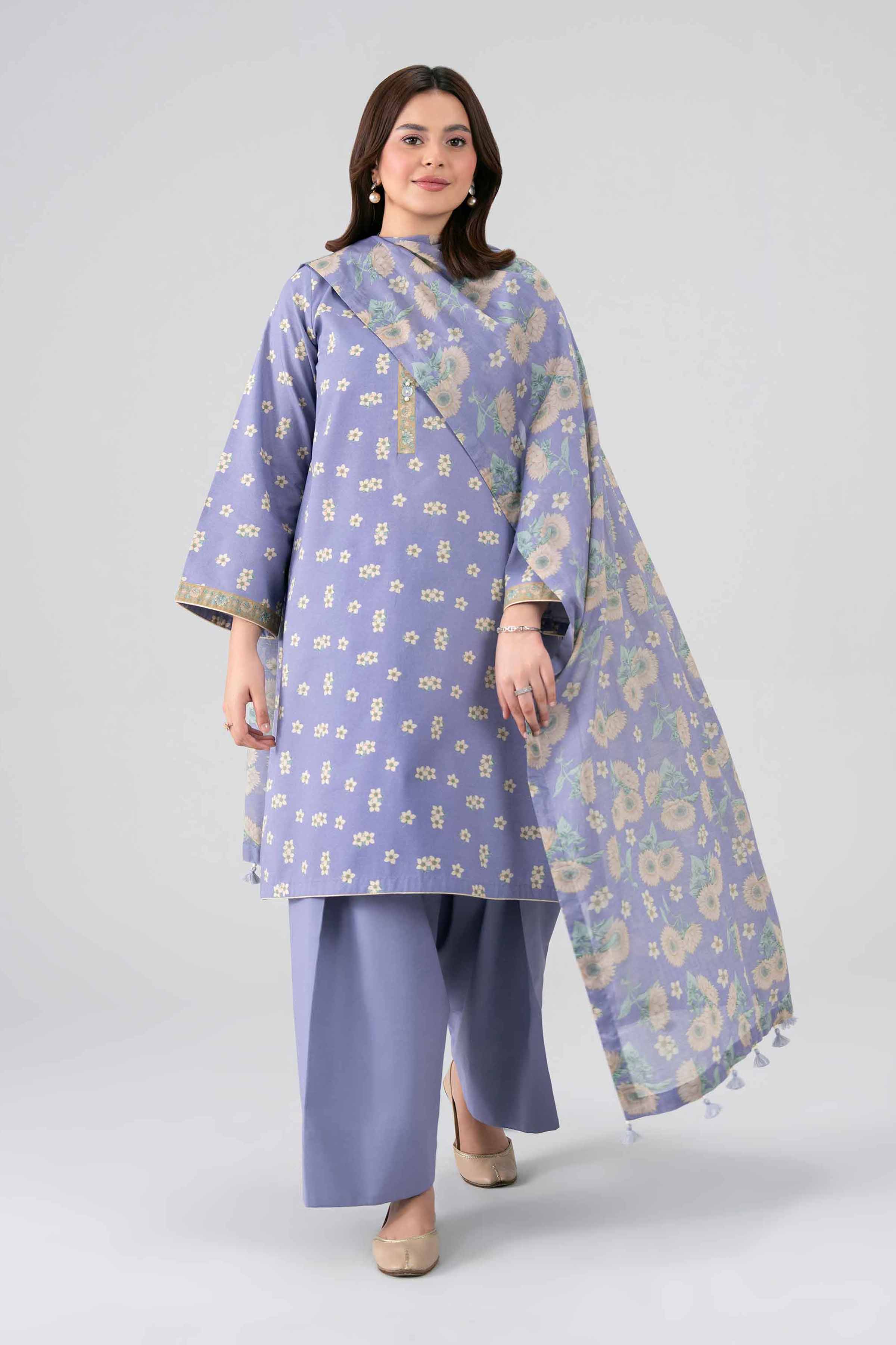 3 Piece - Printed Loose Fabric - 42602683