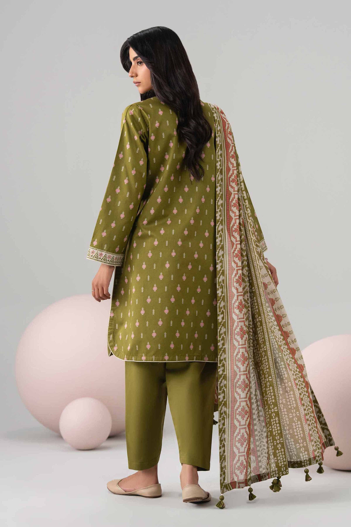 3 Piece - Printed Loose Fabric - 42602685