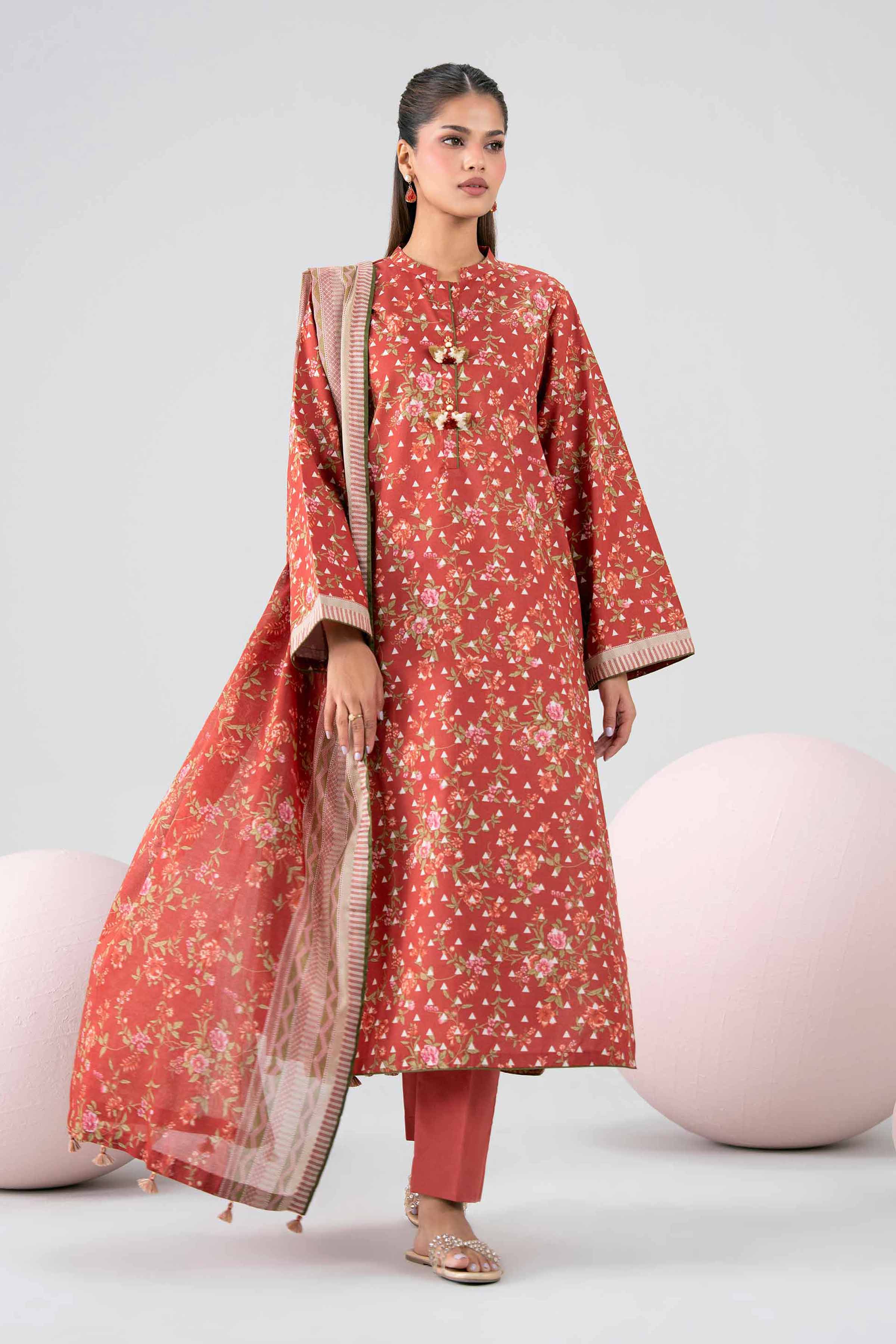 3 Piece - Printed Loose Fabric - 42602686