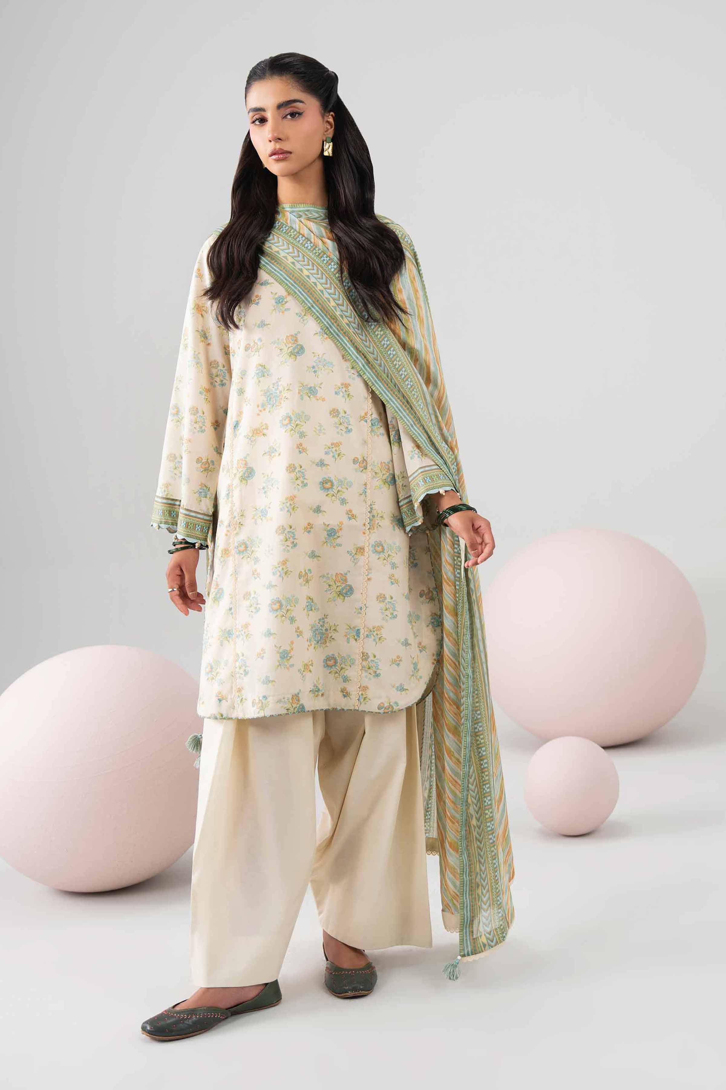 3 Piece - Printed Loose Fabric - 42602687