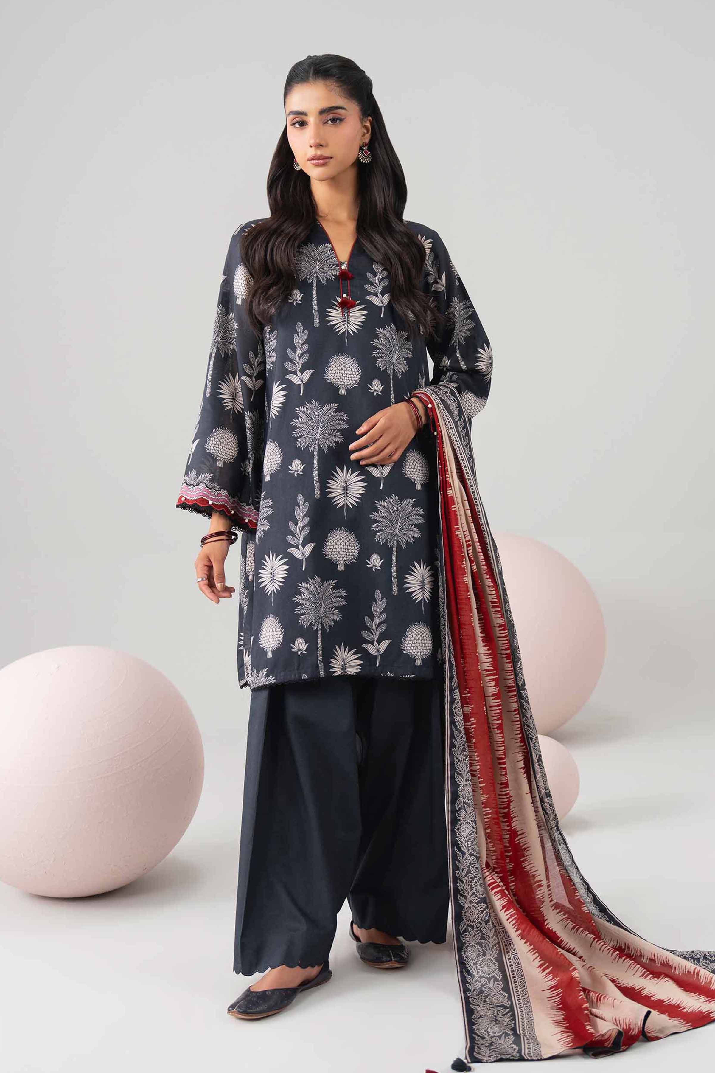 3 Piece - Printed Loose Fabric - 42602688