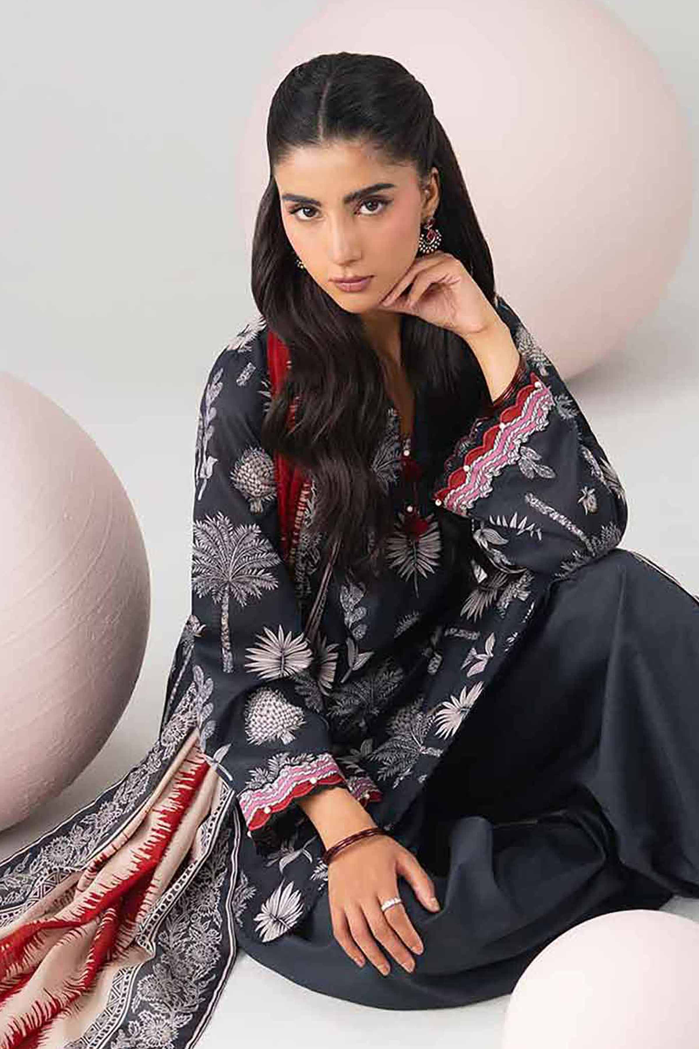 3 Piece - Printed Loose Fabric - 42602688
