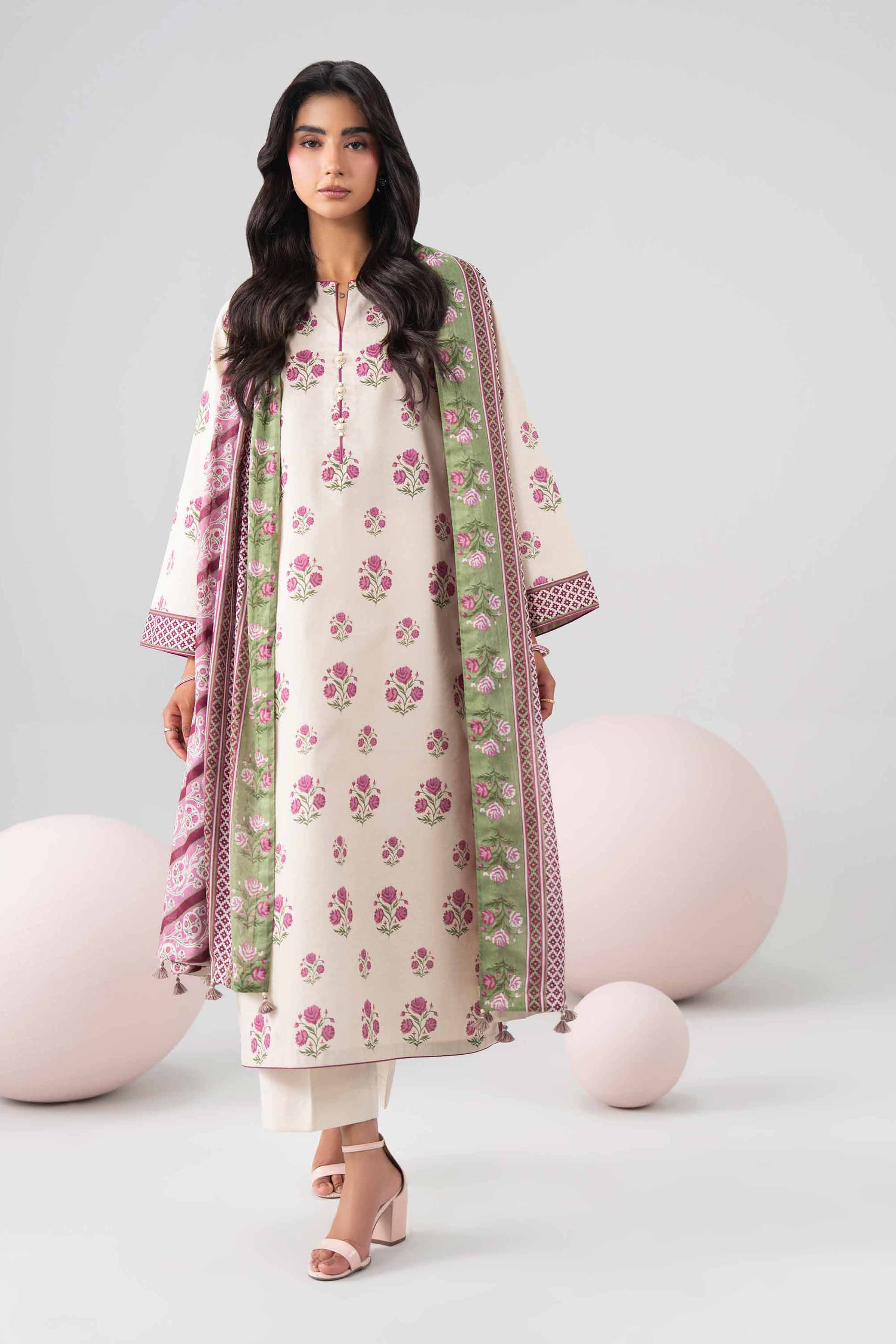 3 Piece - Printed Loose Fabric - 42602690