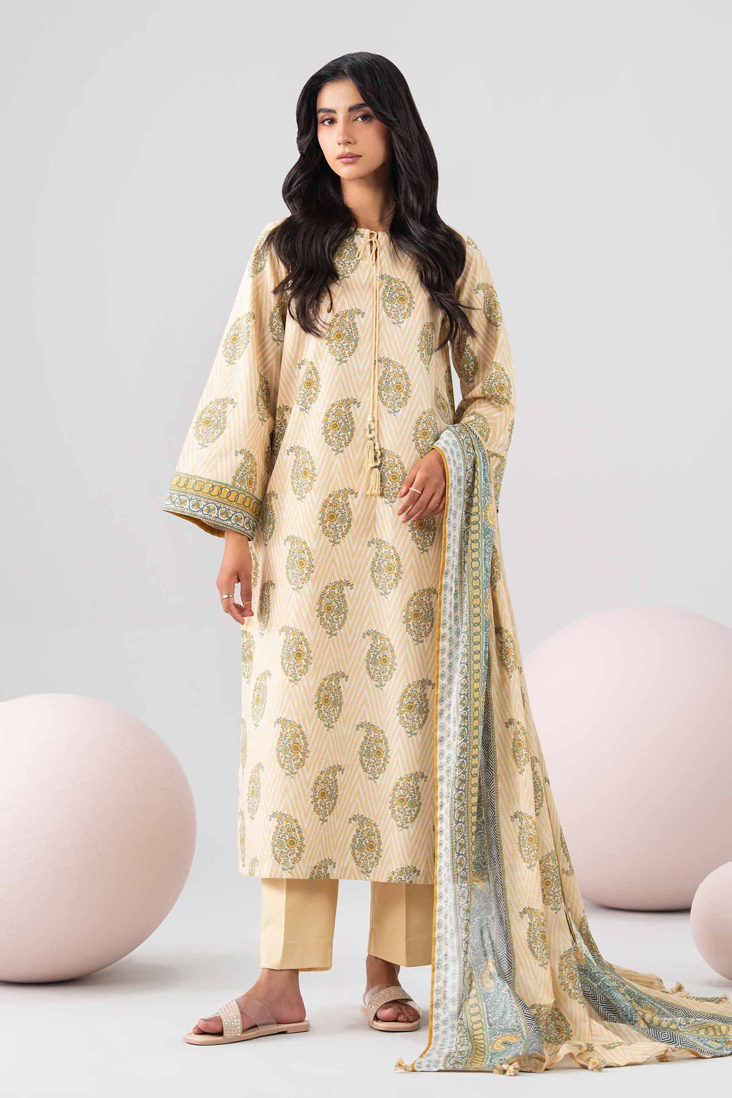 3 Piece - Printed Loose Fabric - 42602692