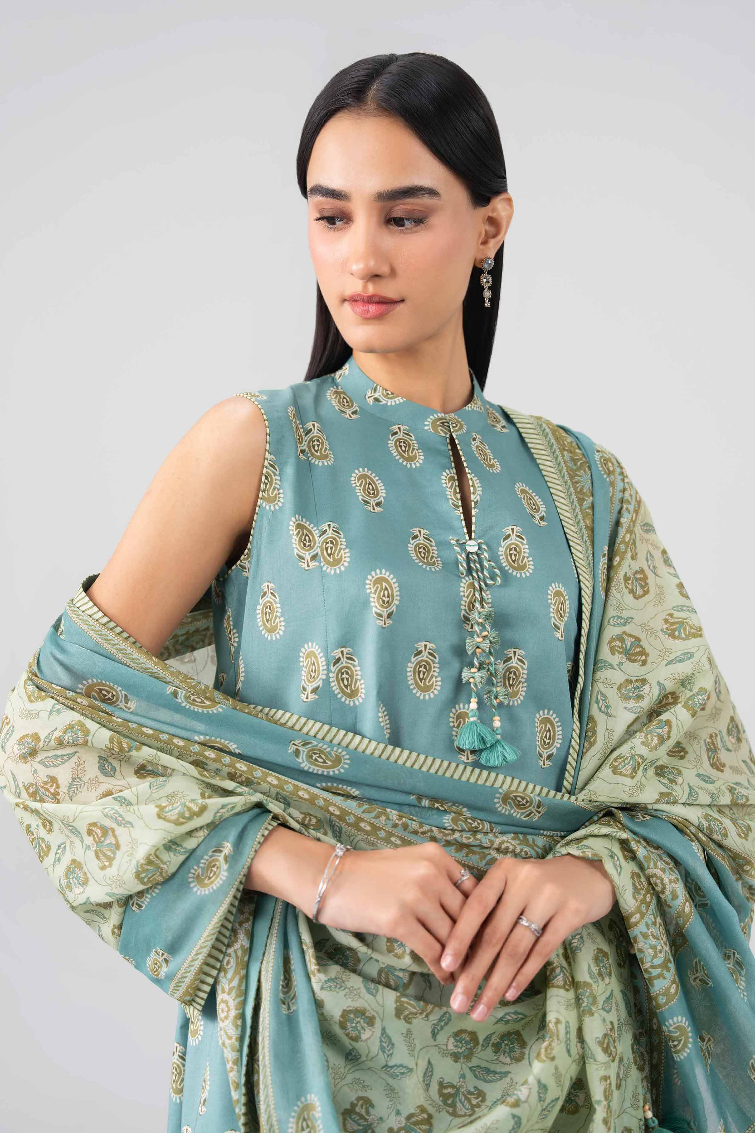 3 Piece - Printed Loose Fabric - 42602693