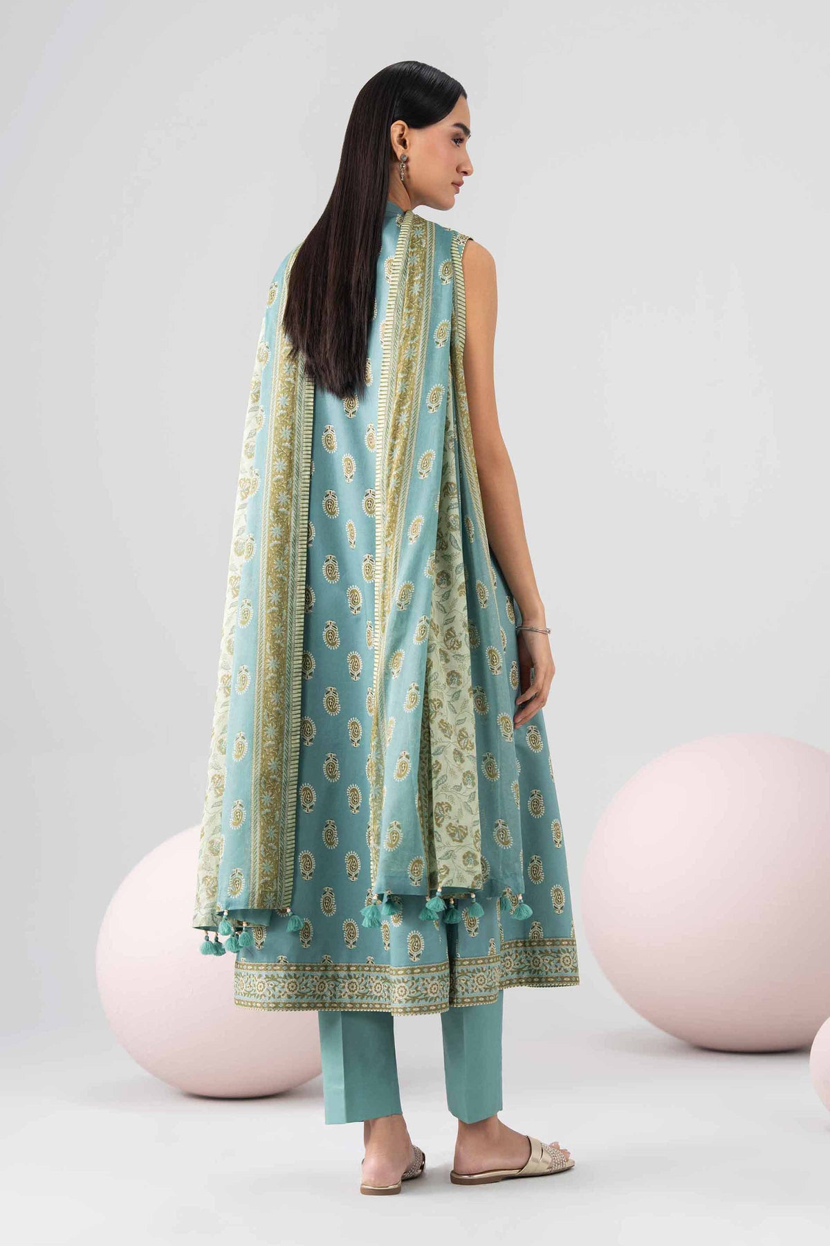 3 Piece - Printed Loose Fabric - 42602693