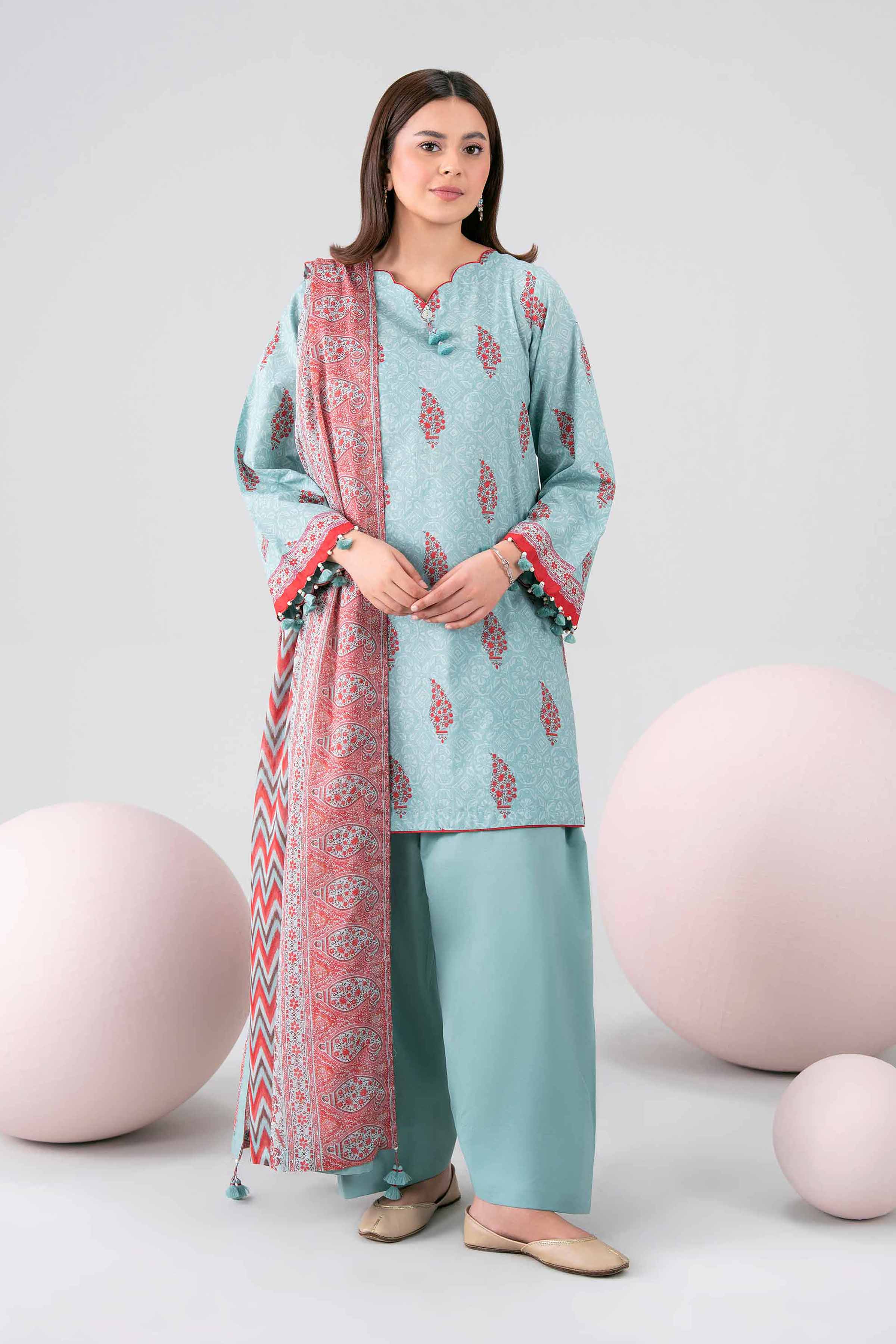 3 Piece - Printed Loose Fabric - 42602694