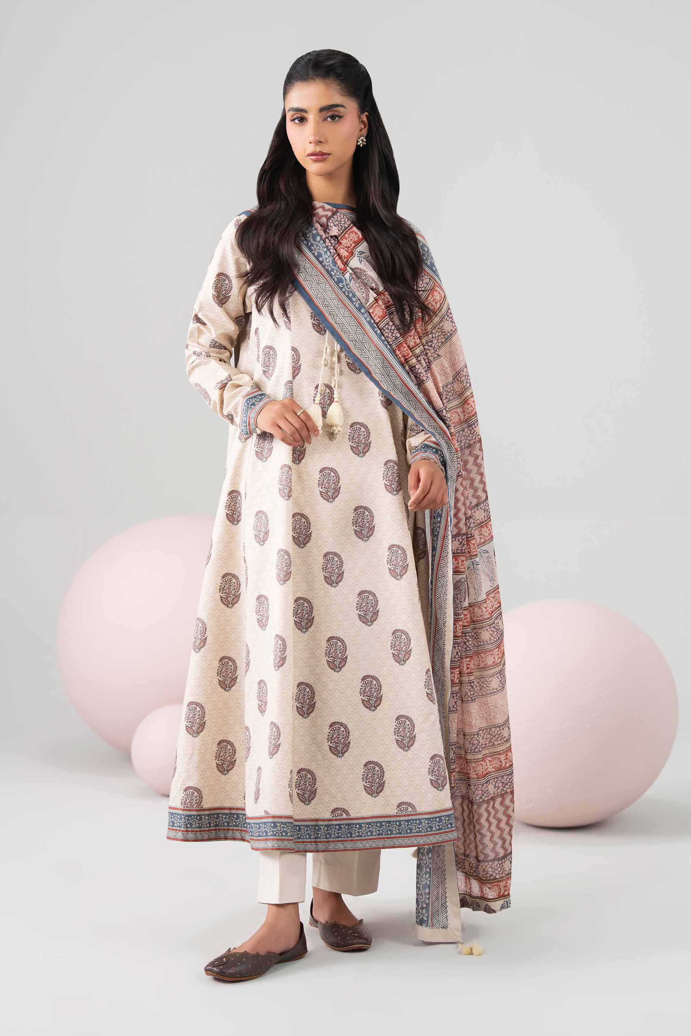 3 Piece - Printed Loose Fabric - 42602695