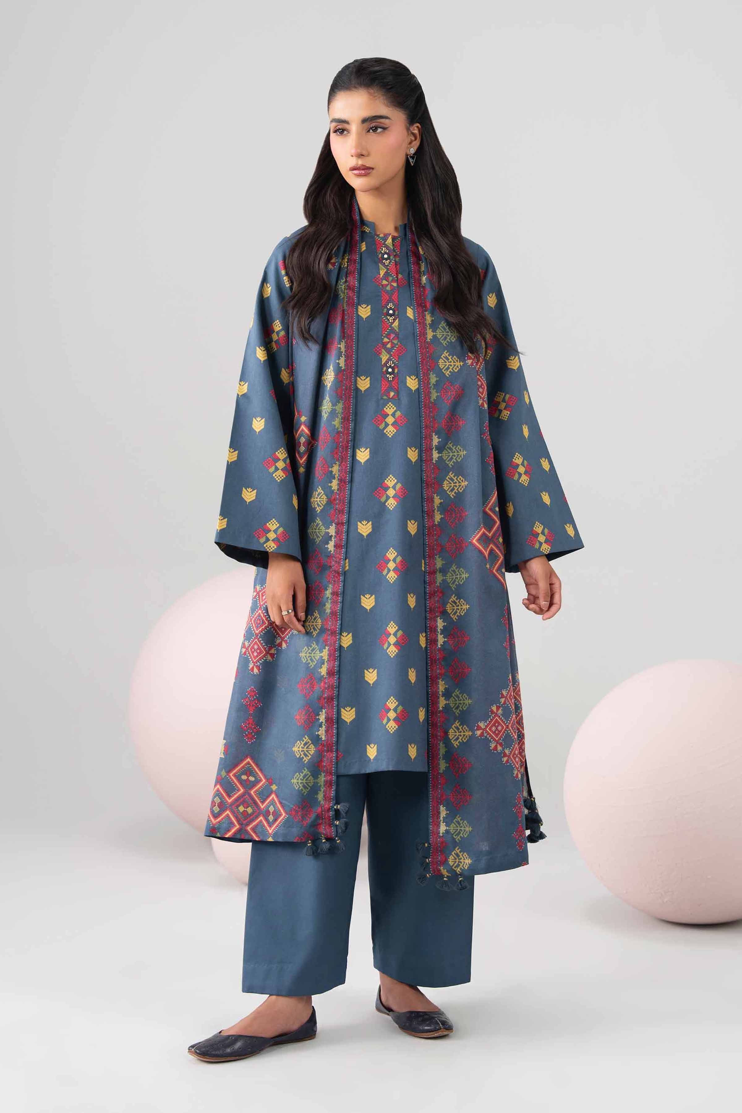 3 Piece - Printed Loose Fabric - 42602696