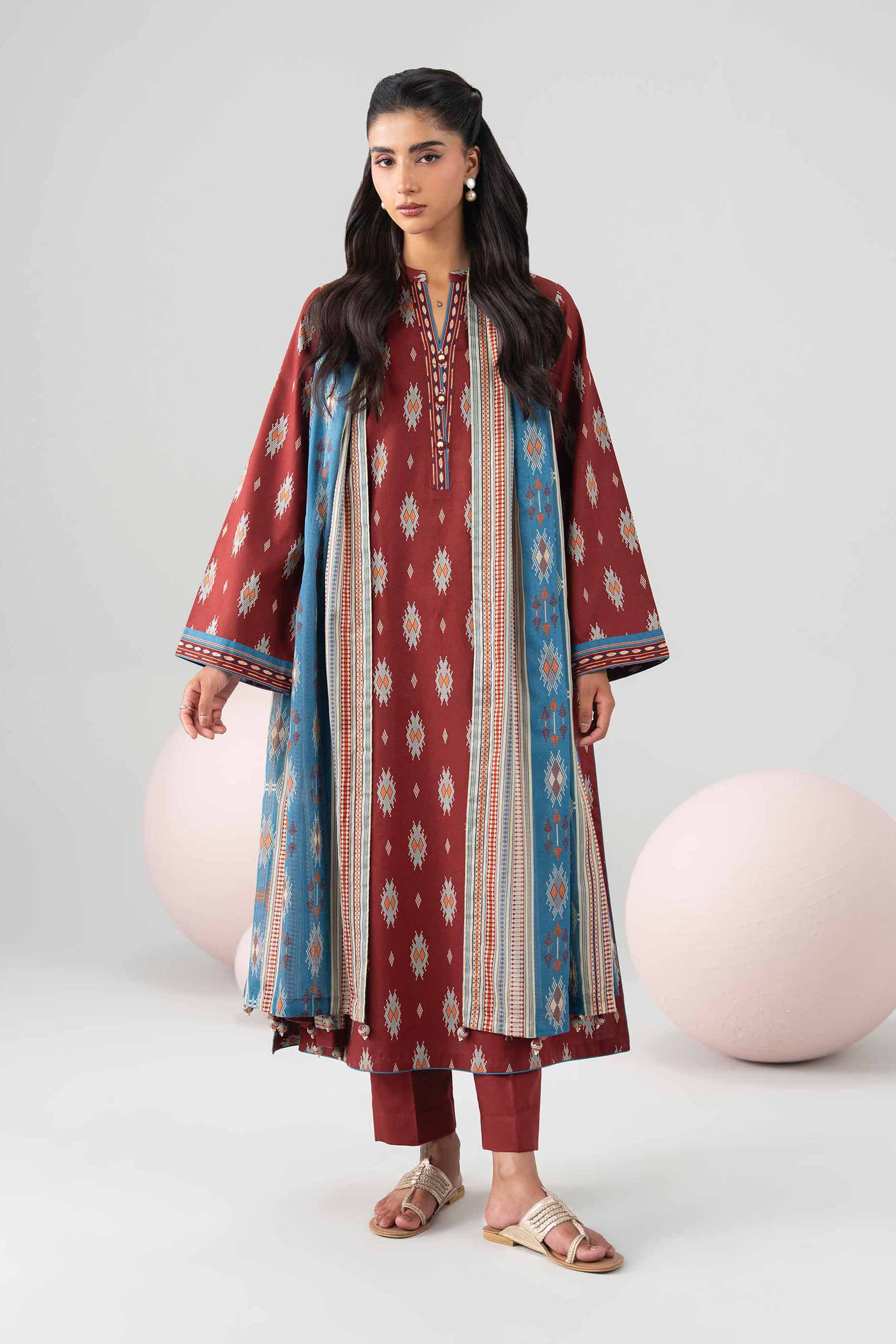 3 Piece - Printed Loose Fabric - 42602697
