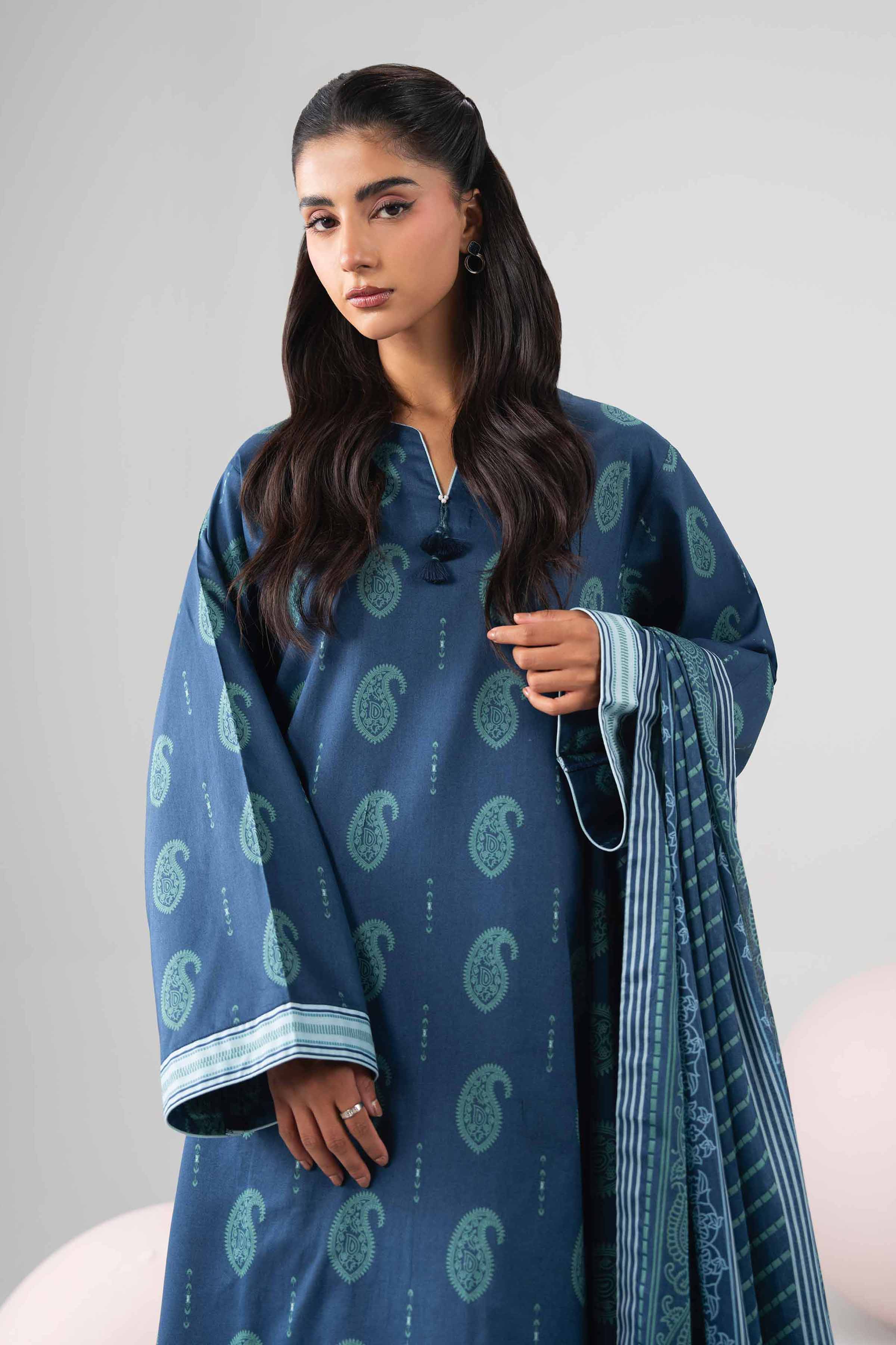 3 Piece - Printed Loose Fabric - 42602698